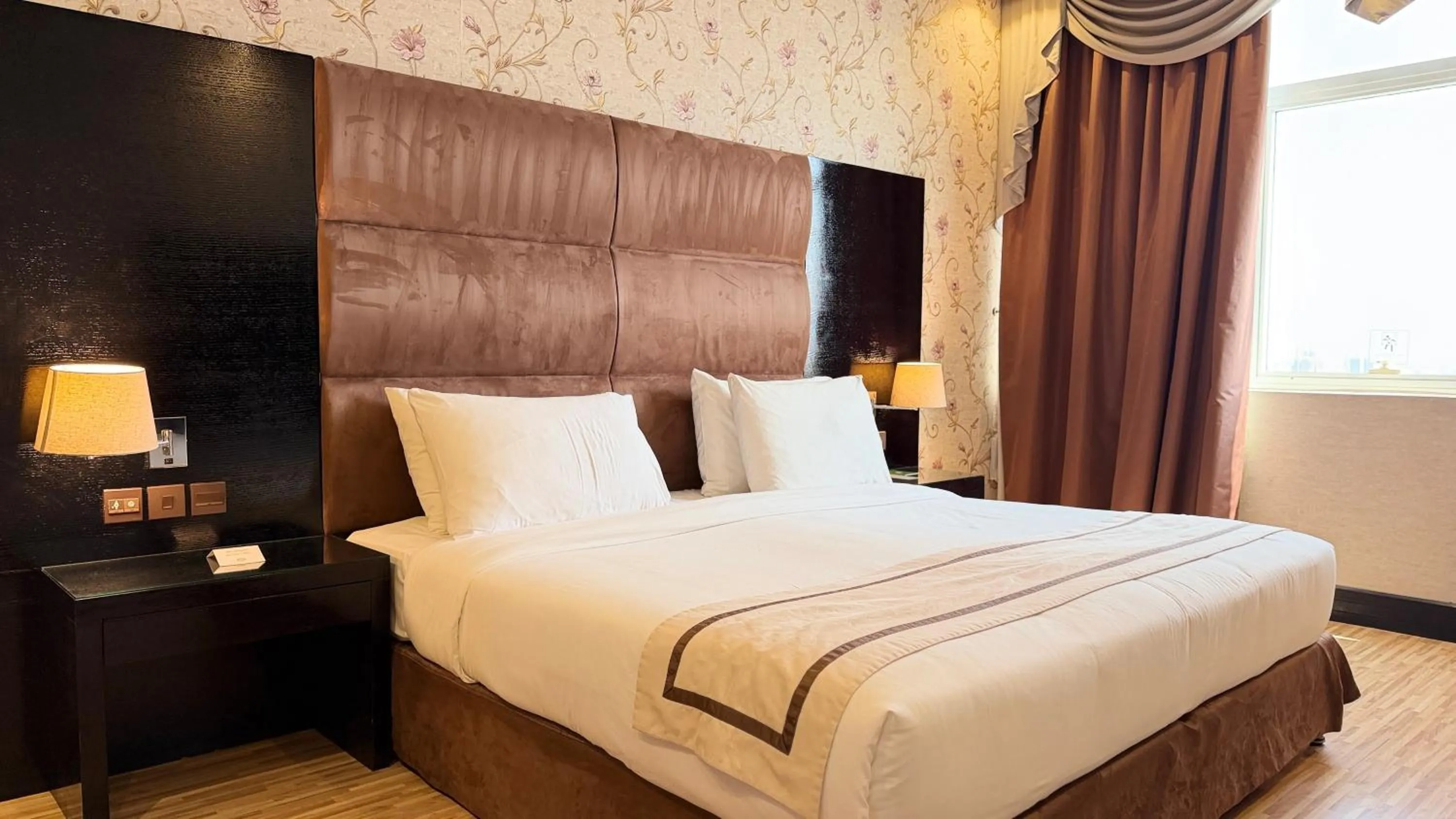 Photo of the whole room, Bed in Sunday Mangrove Corniche Hotel, Ras Al Khaimah