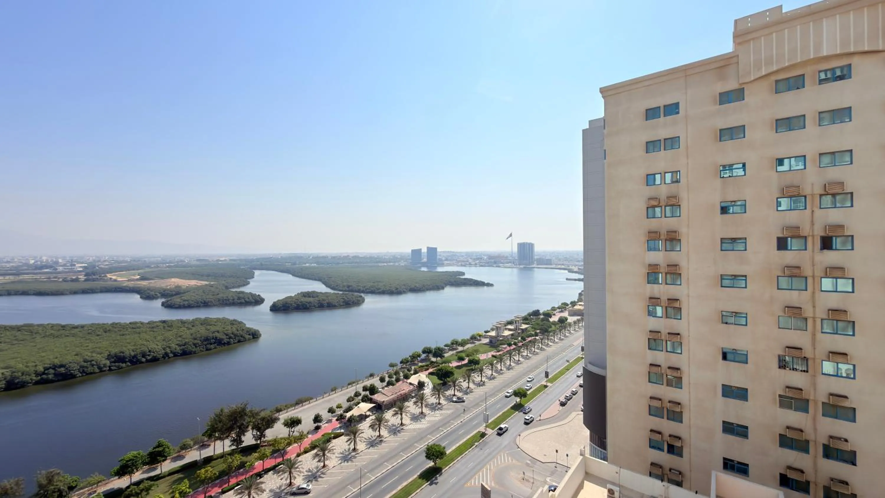 Natural landscape in Sunday Mangrove Corniche Hotel, Ras Al Khaimah