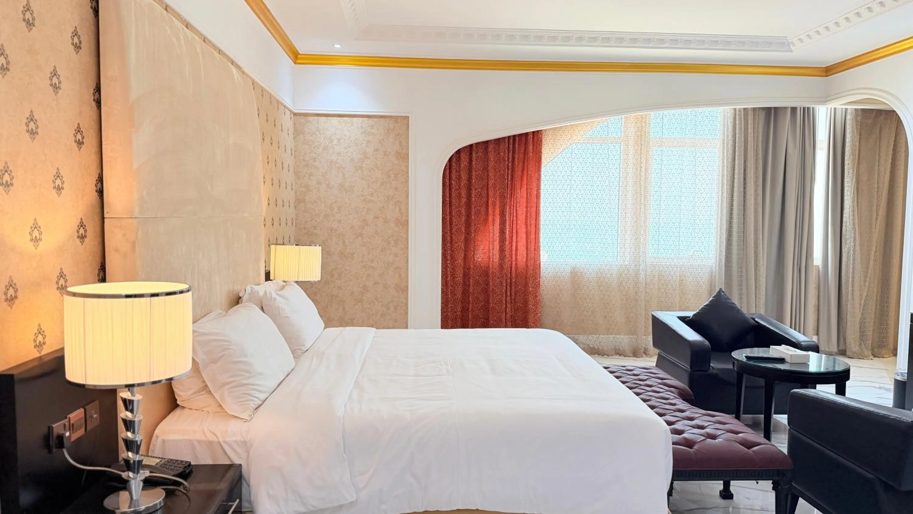 Photo of the whole room, Bed in Sunday Mangrove Corniche Hotel, Ras Al Khaimah