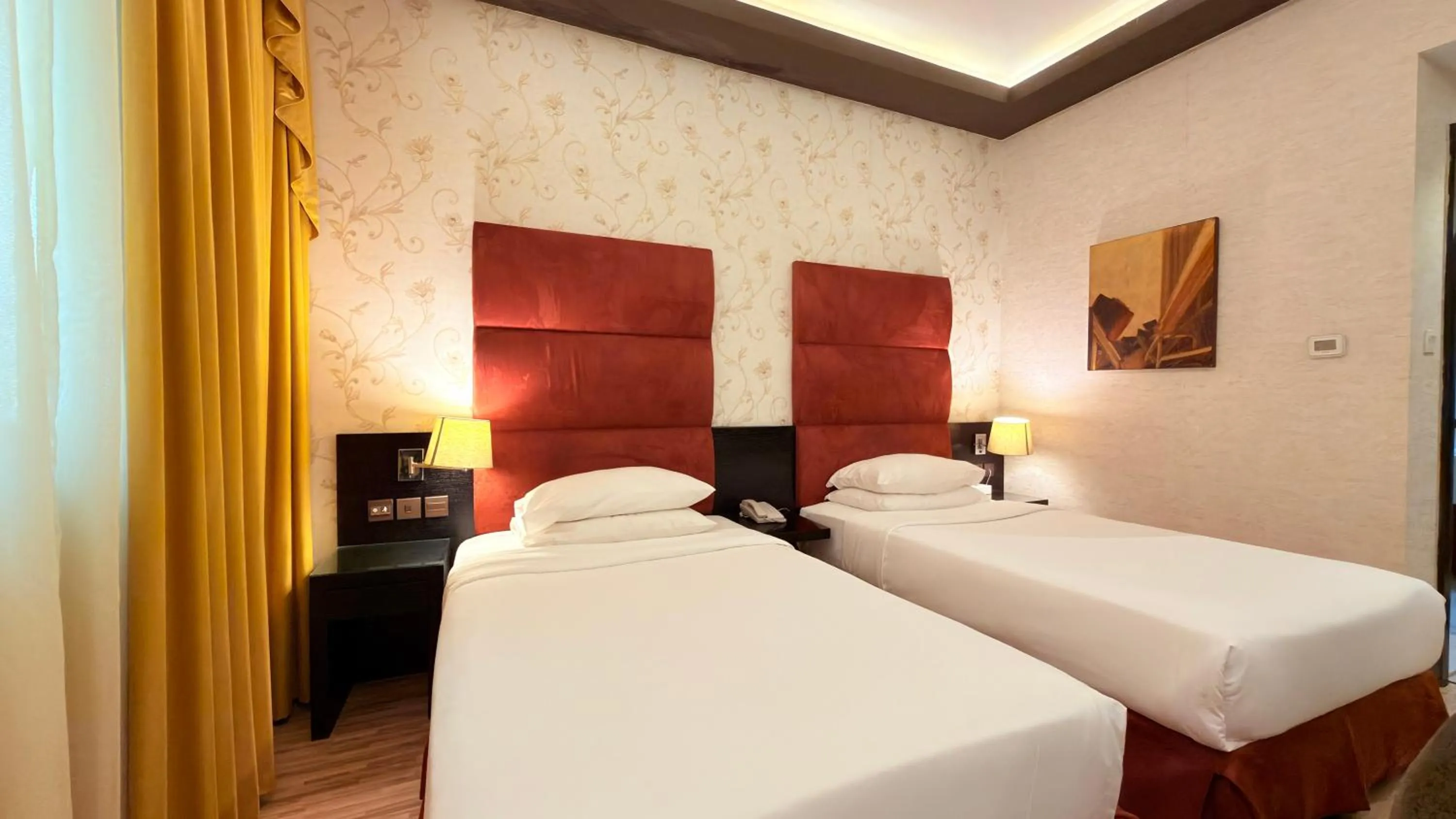 Photo of the whole room, Bed in Sunday Mangrove Corniche Hotel, Ras Al Khaimah