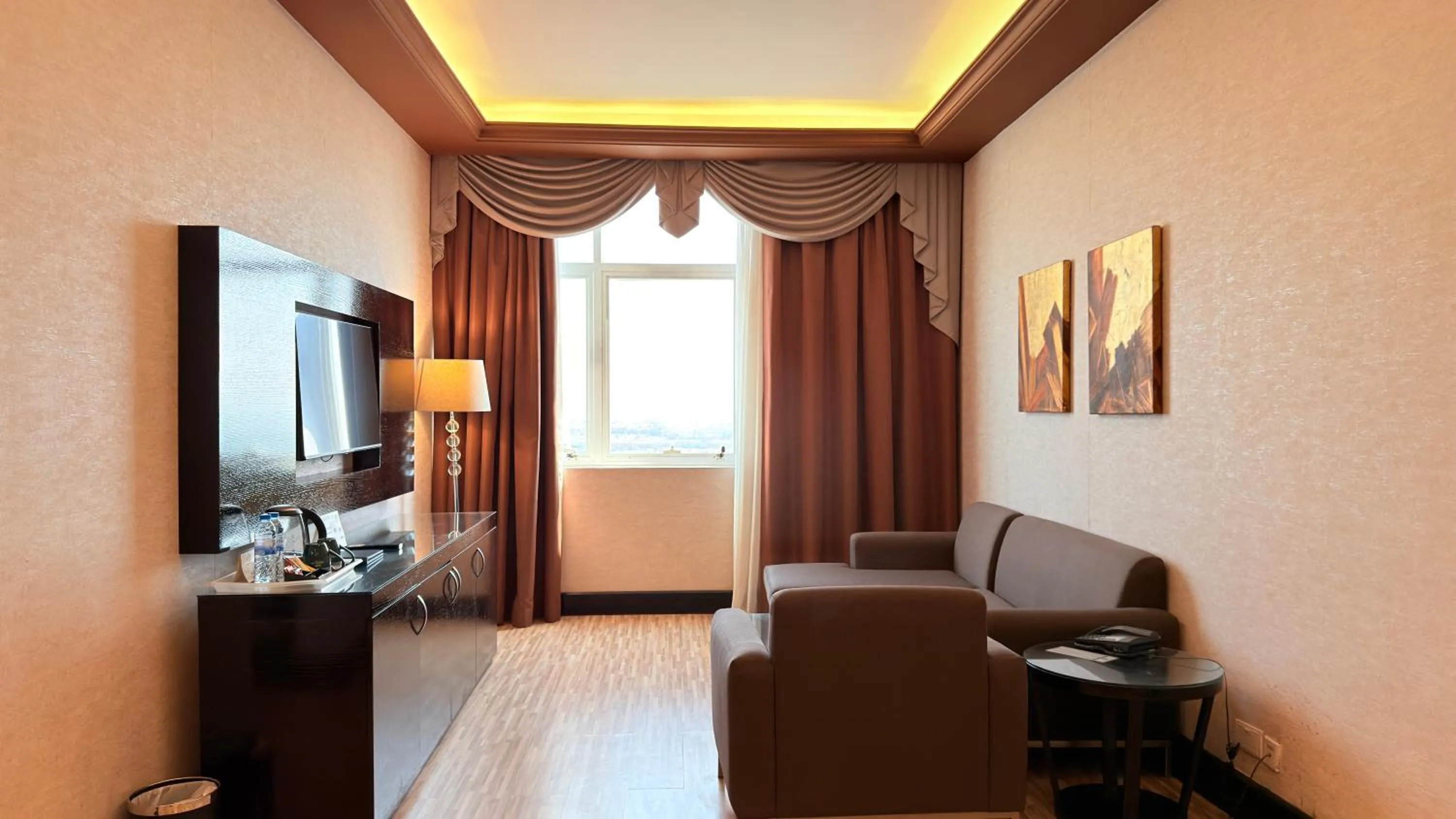 Photo of the whole room, Bed in Sunday Mangrove Corniche Hotel, Ras Al Khaimah