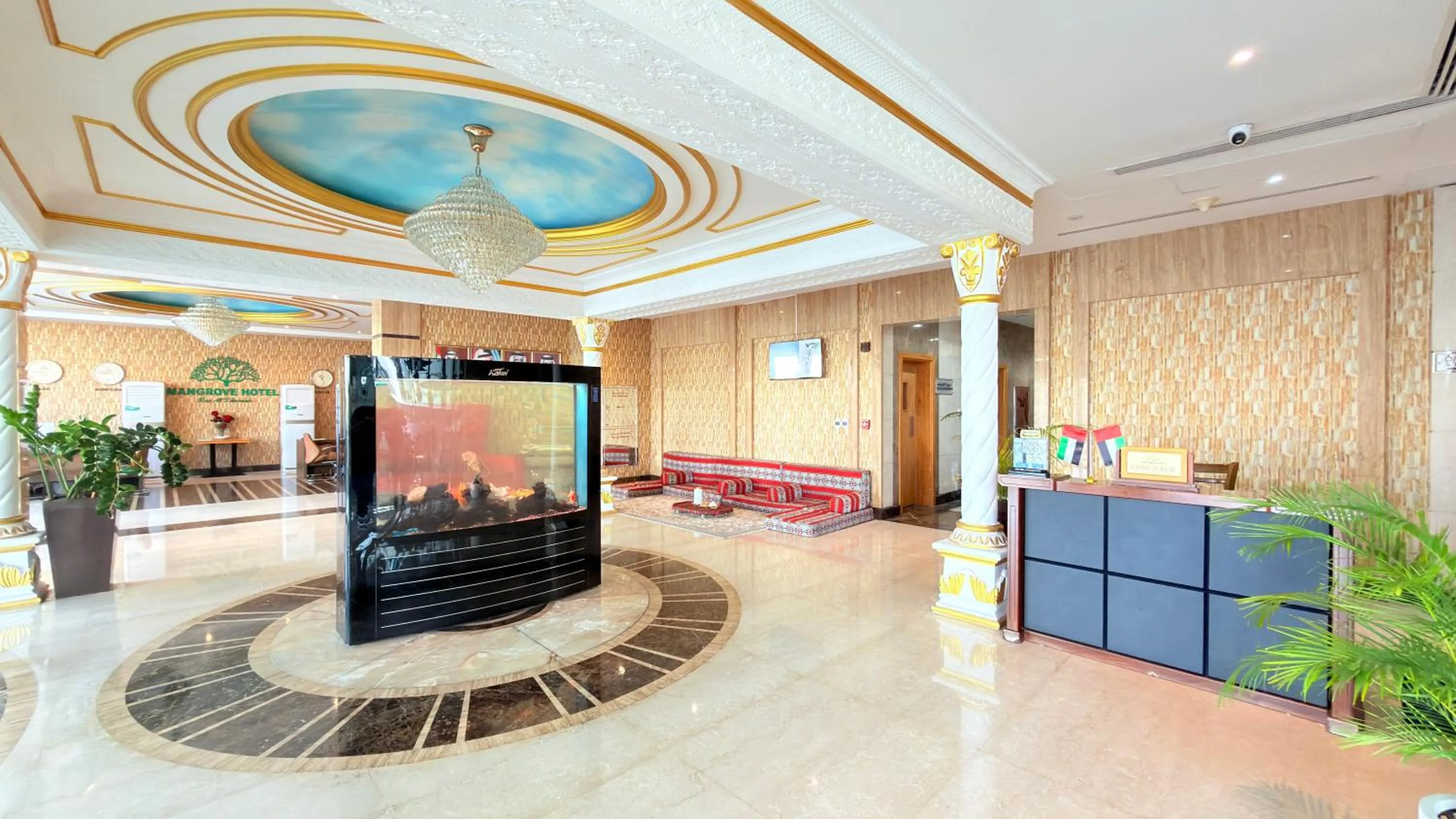 Lobby or reception in Sunday Mangrove Corniche Hotel, Ras Al Khaimah
