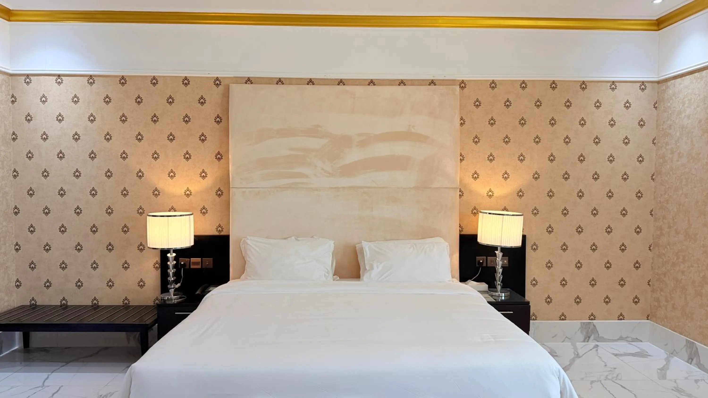 Photo of the whole room, Bed in Sunday Mangrove Corniche Hotel, Ras Al Khaimah