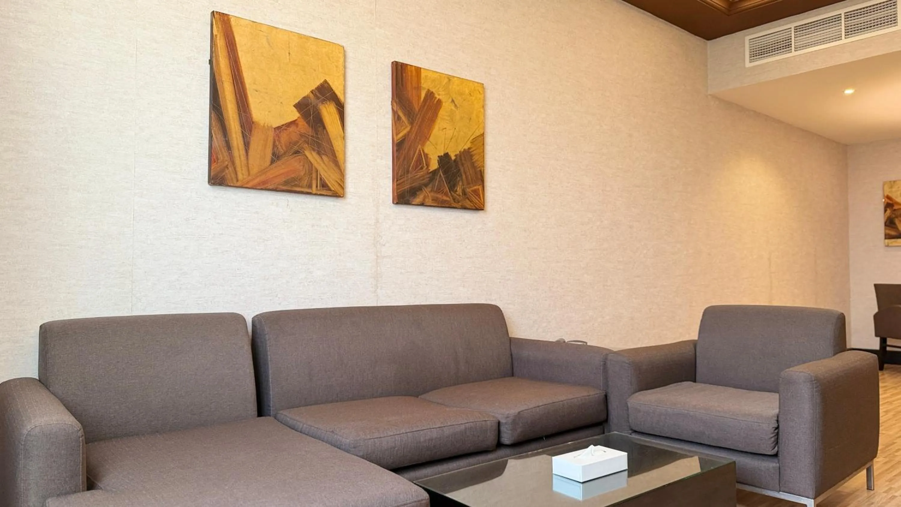 Seating area in Sunday Mangrove Corniche Hotel, Ras Al Khaimah