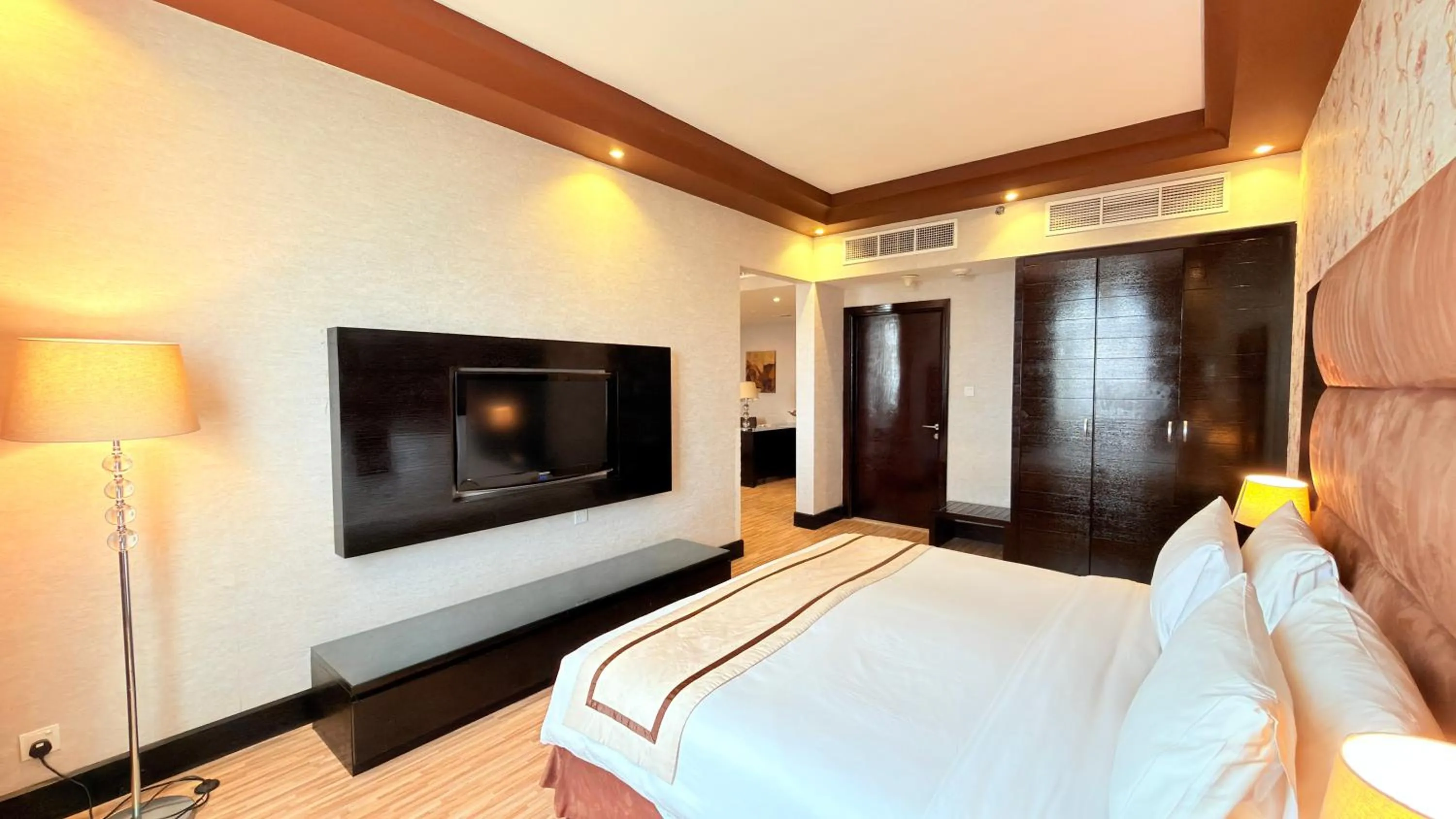 Photo of the whole room, Bed in Sunday Mangrove Corniche Hotel, Ras Al Khaimah