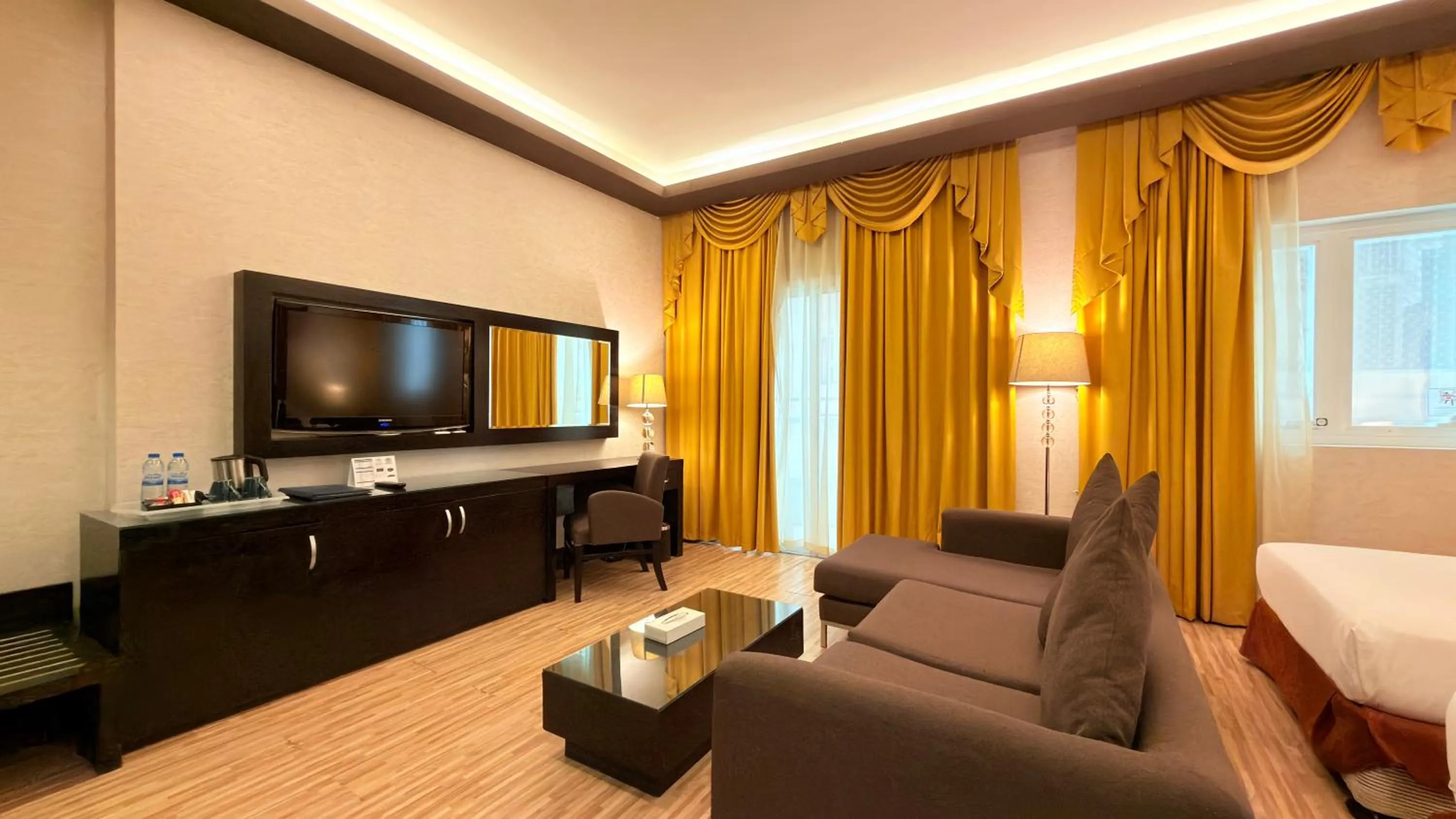 Photo of the whole room, Bed in Sunday Mangrove Corniche Hotel, Ras Al Khaimah