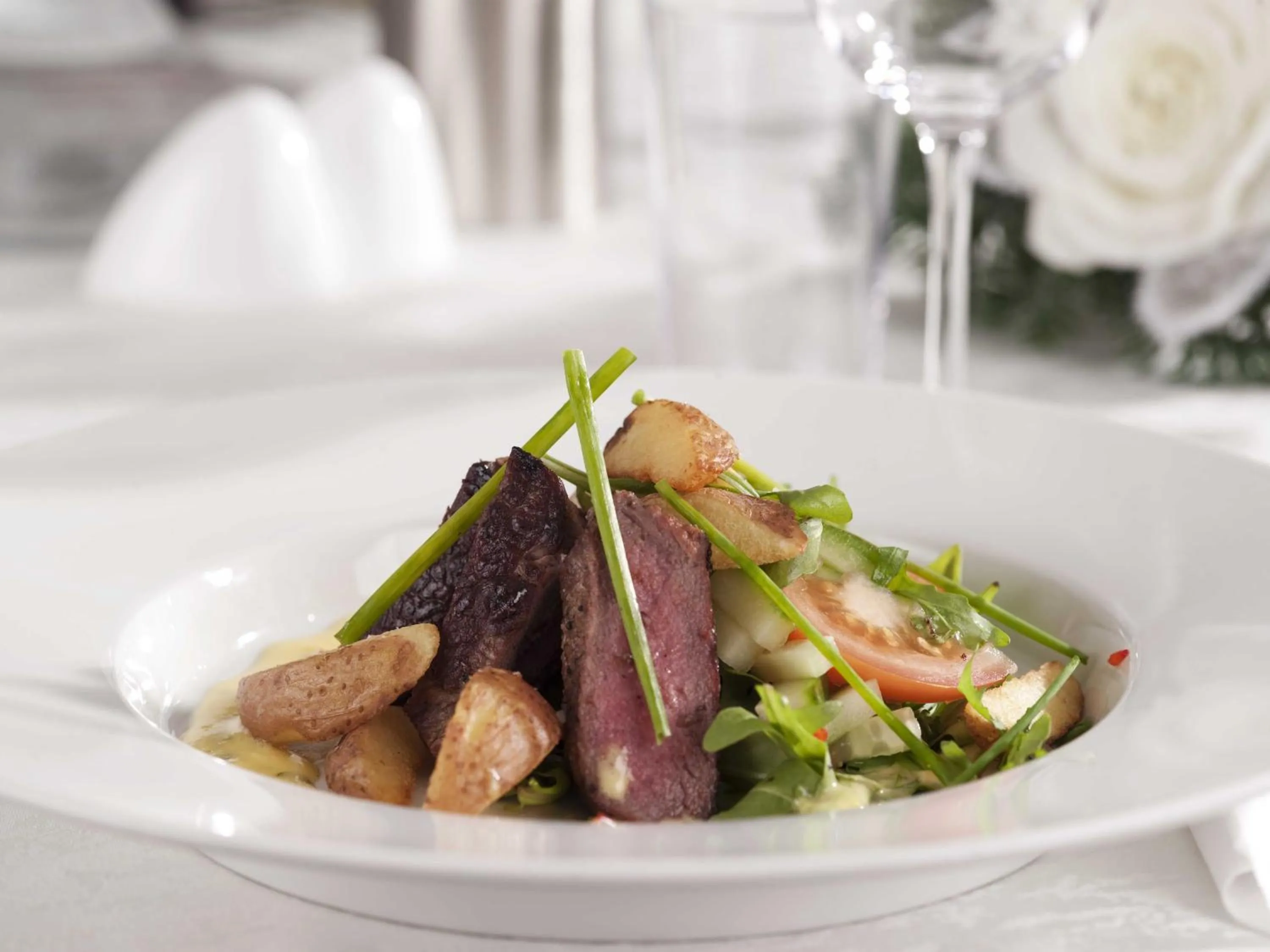 Food and drinks in Sølvgarden Hotel