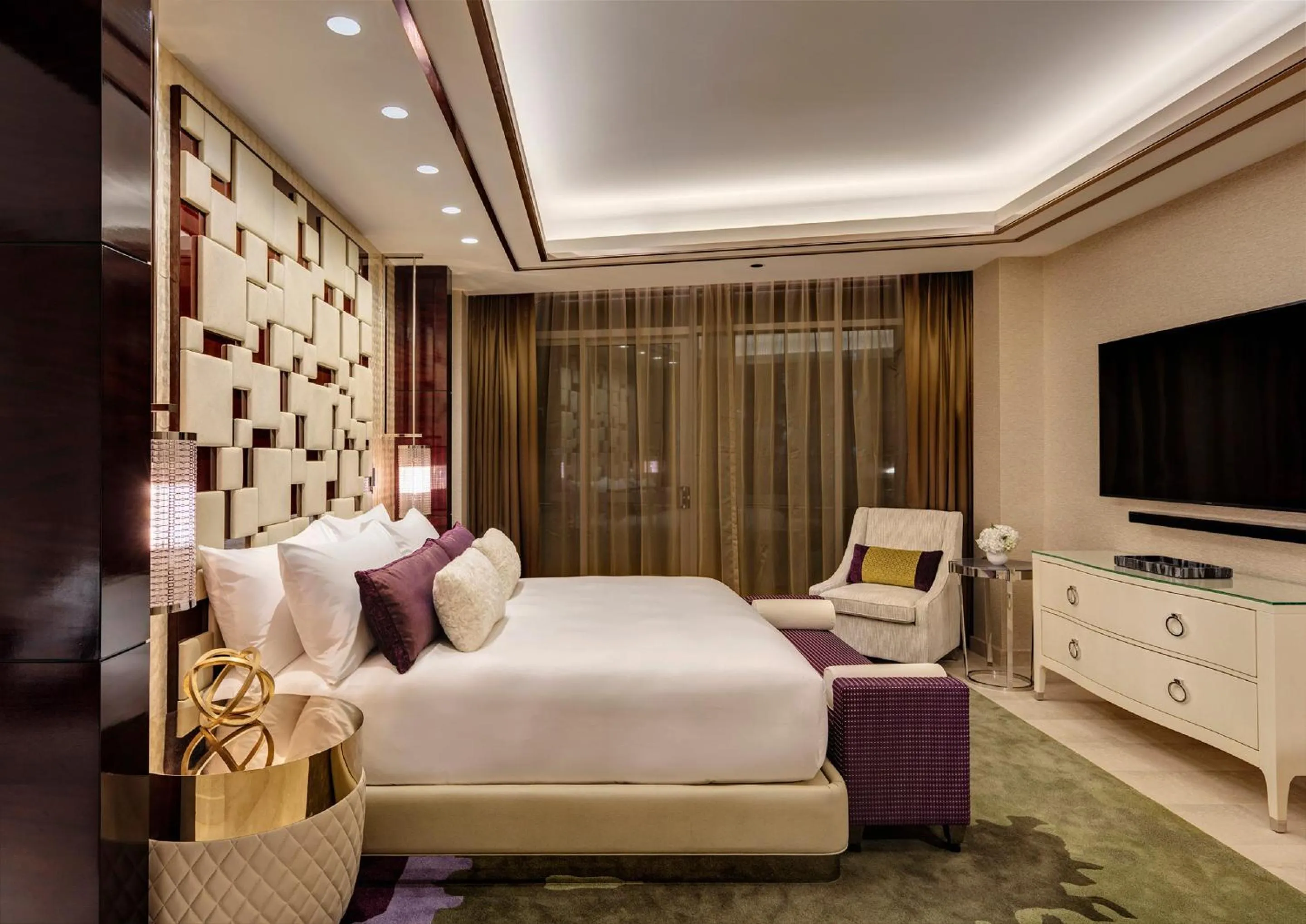 Bed in The Darling at The Star Gold Coast