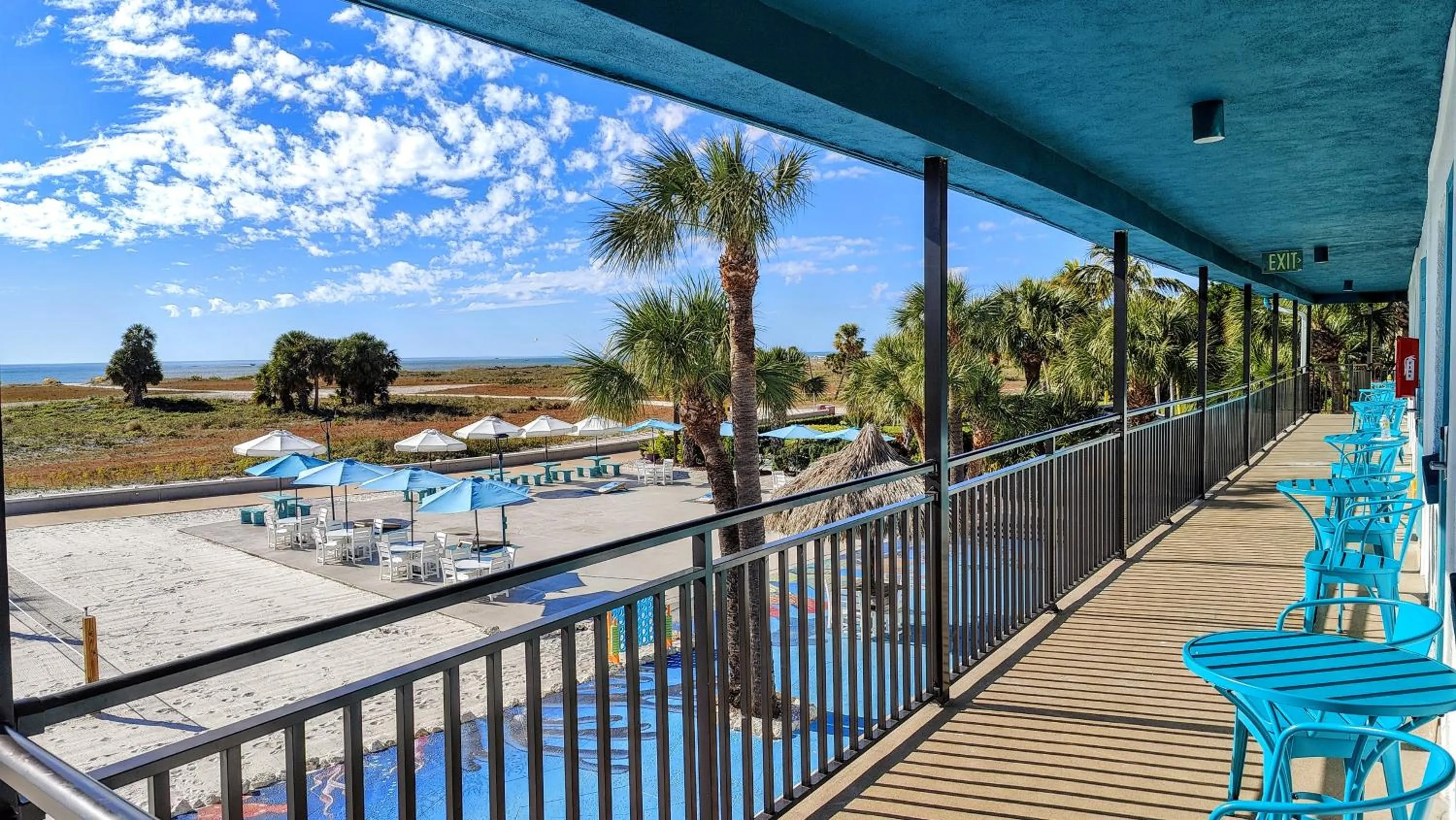 Patio in Tahitian Beach Resort