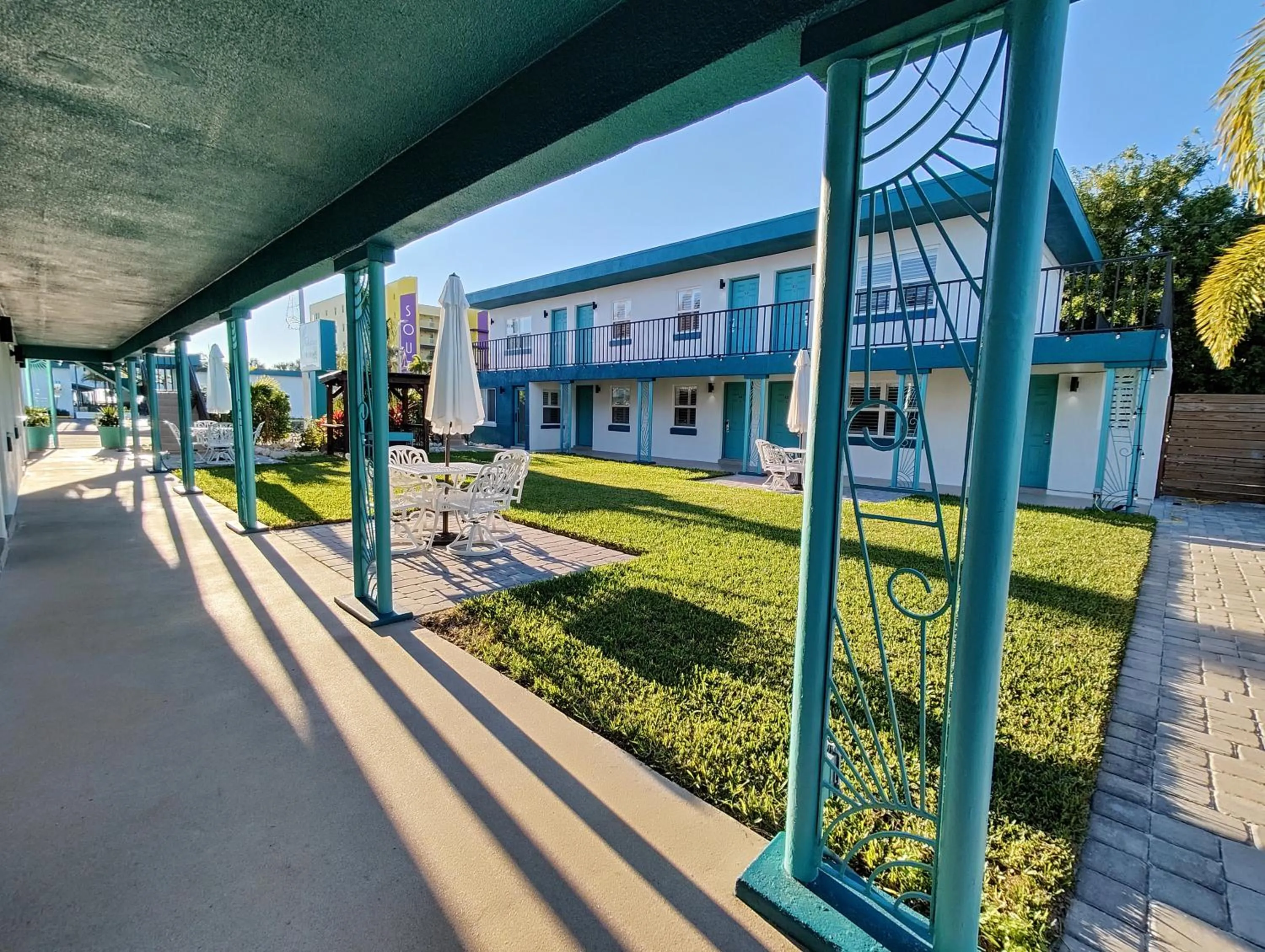 Patio in Tahitian Beach Resort