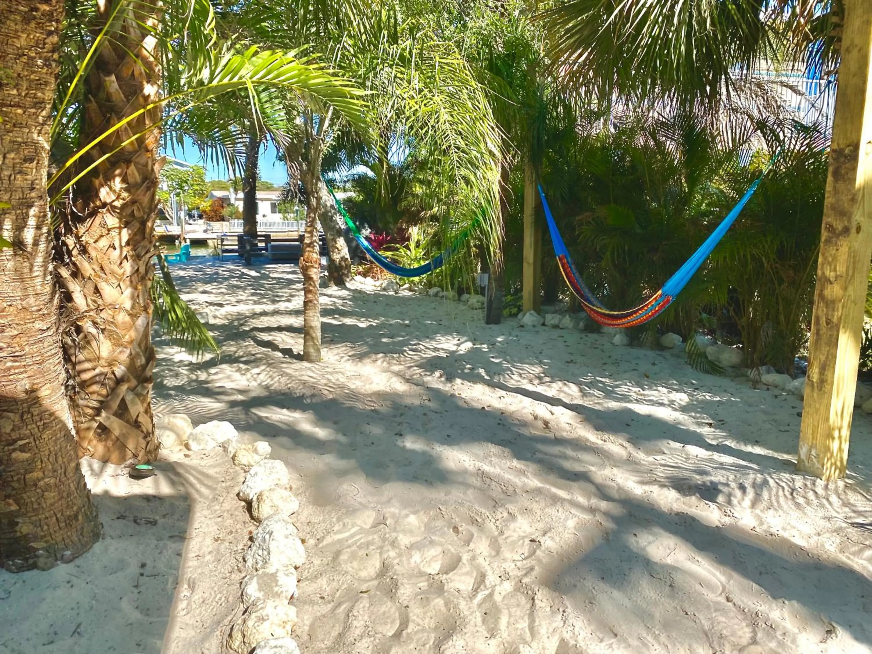 Garden in Tahitian Beach Resort