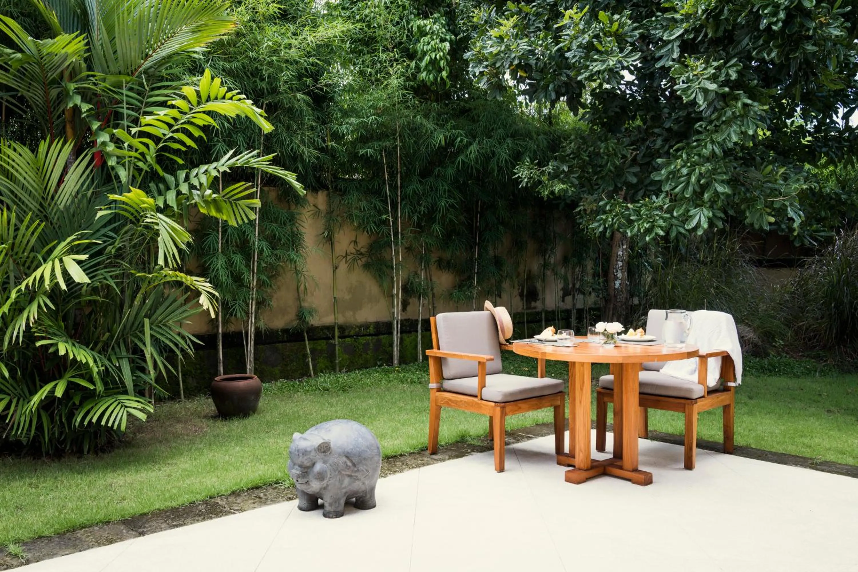 Garden view in REVĪVŌ Wellness Resort Nusa Dua Bali