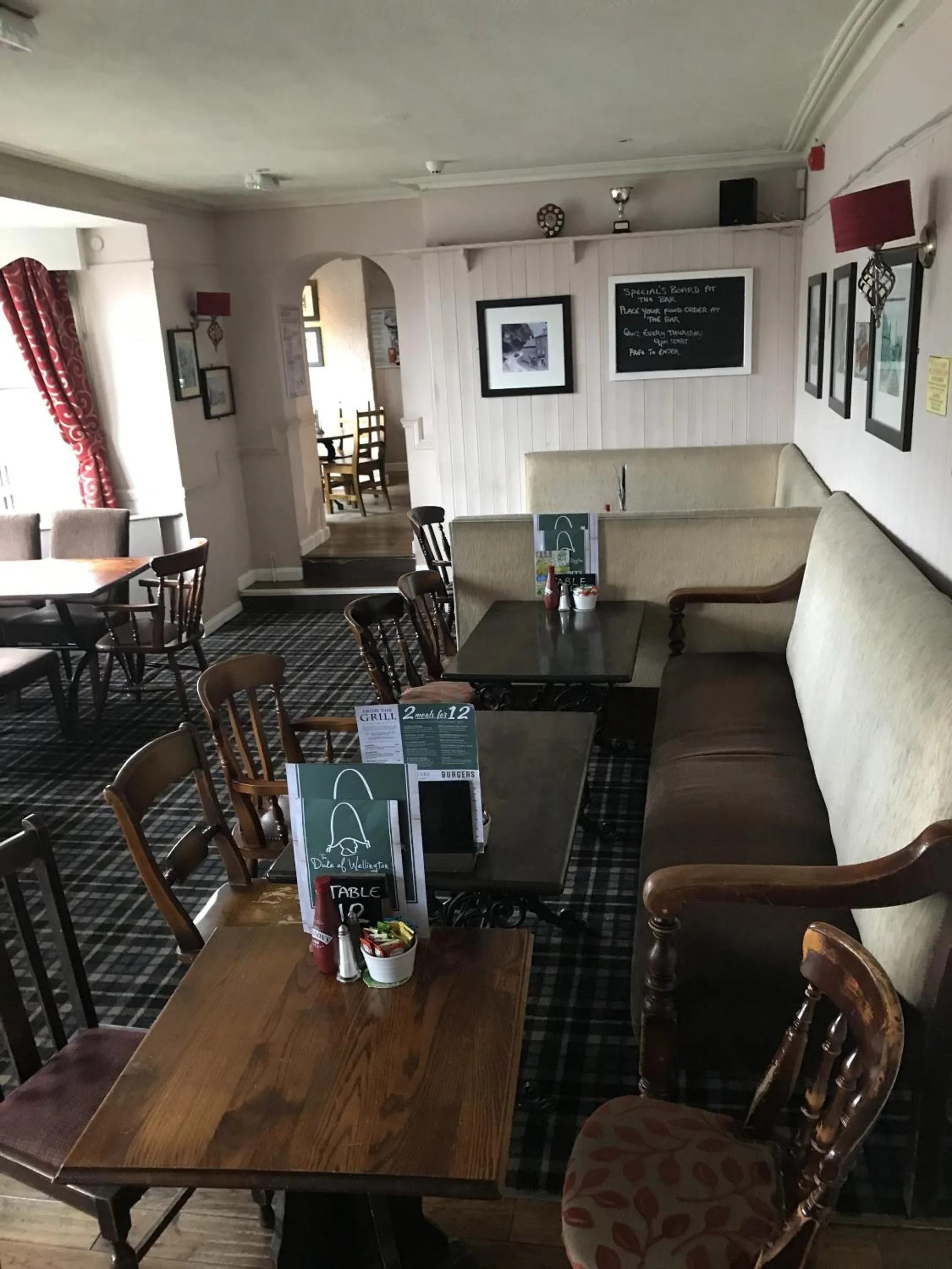 Dining area in Duke Of Wellington