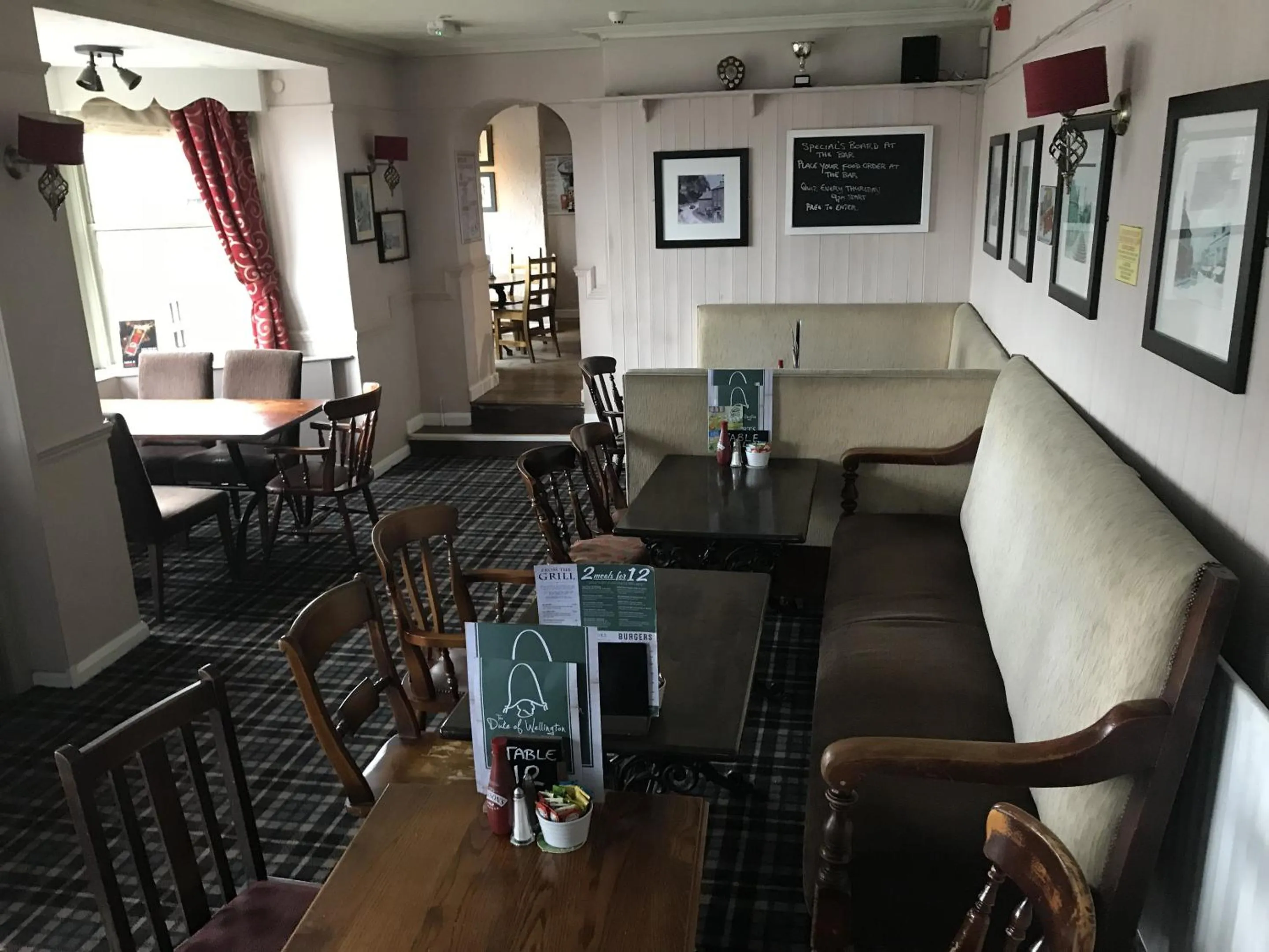 Dining area in Duke Of Wellington