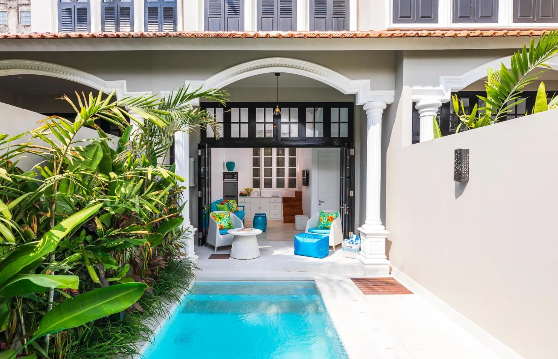 Garden in Villa Neno