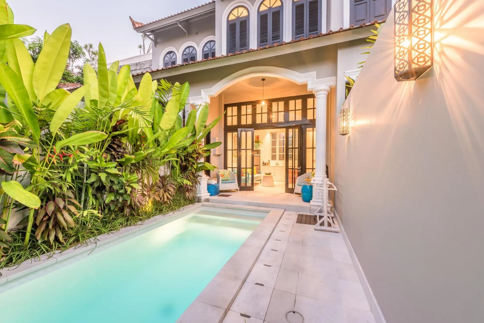 Garden in Villa Neno