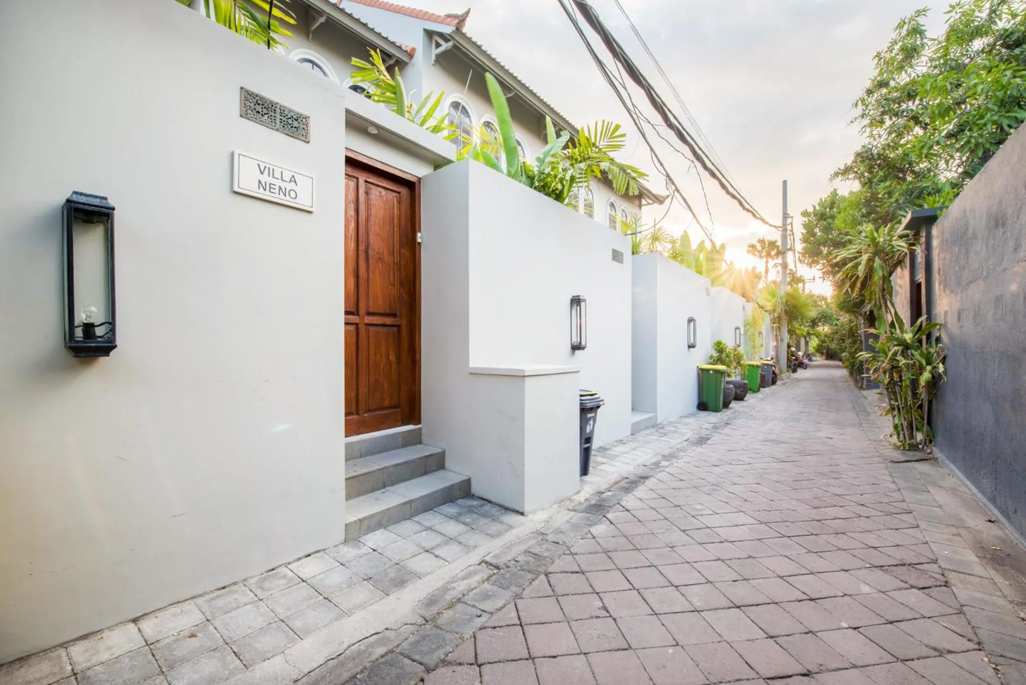 Facade/entrance in Villa Neno