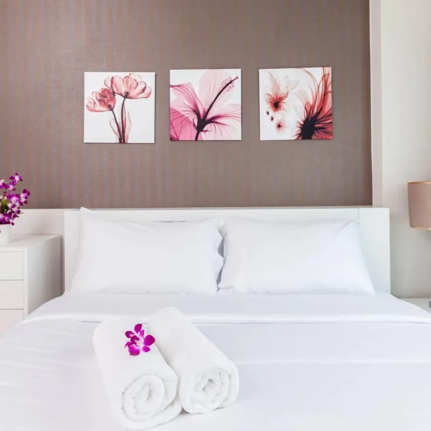 Bed in The Cube Residence Government Complex Laksi