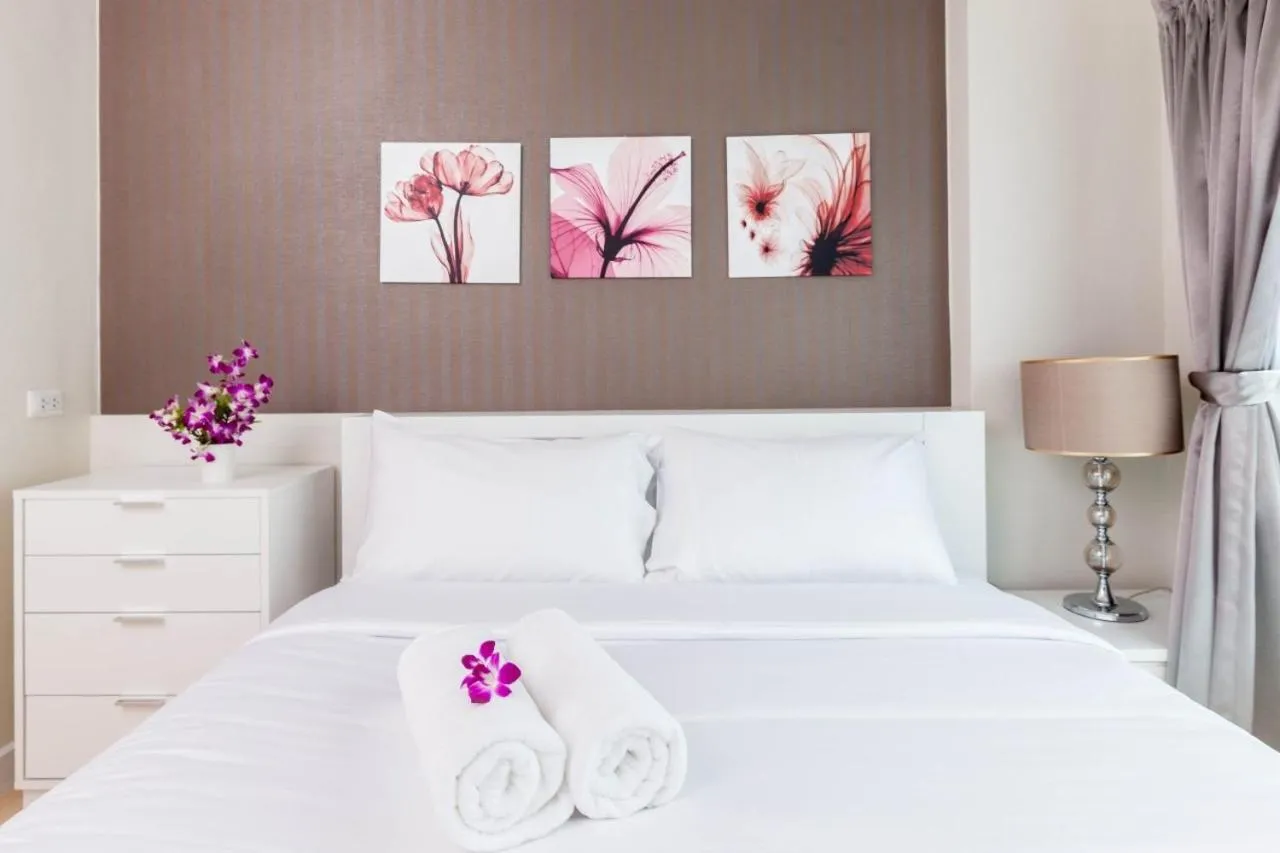 Bed in The Cube Residence Government Complex Laksi