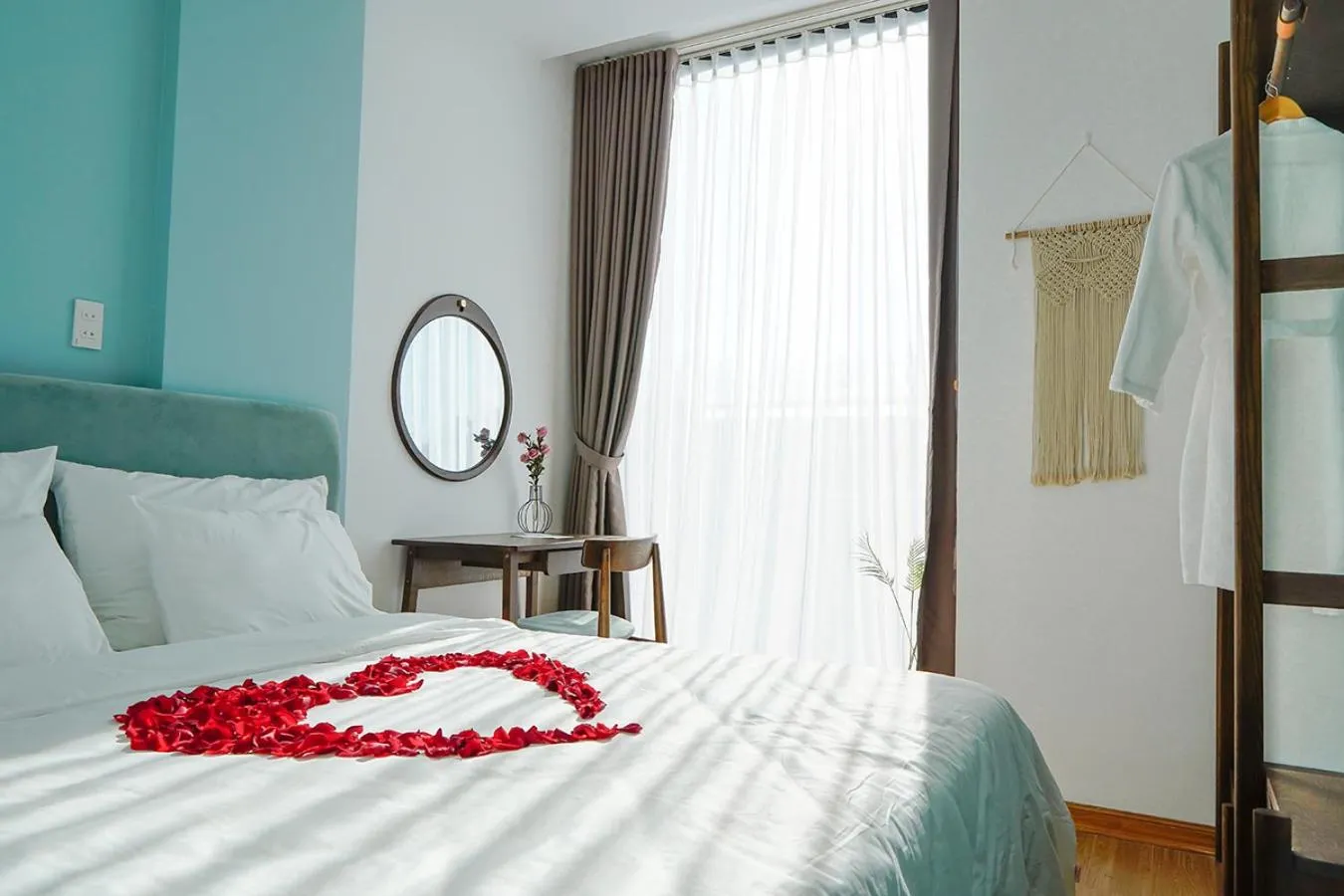 Bed in Phuong Tran Apartment and Hotel