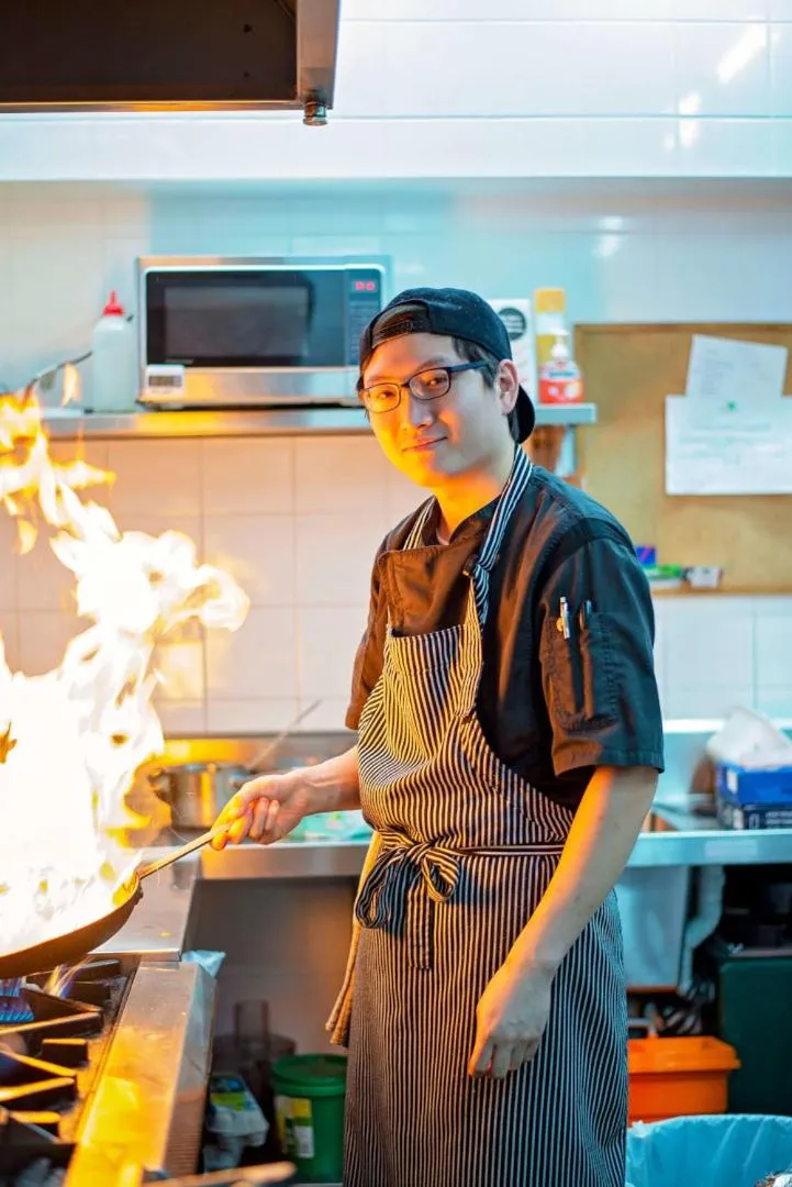 Staff in Six Degrees Motel