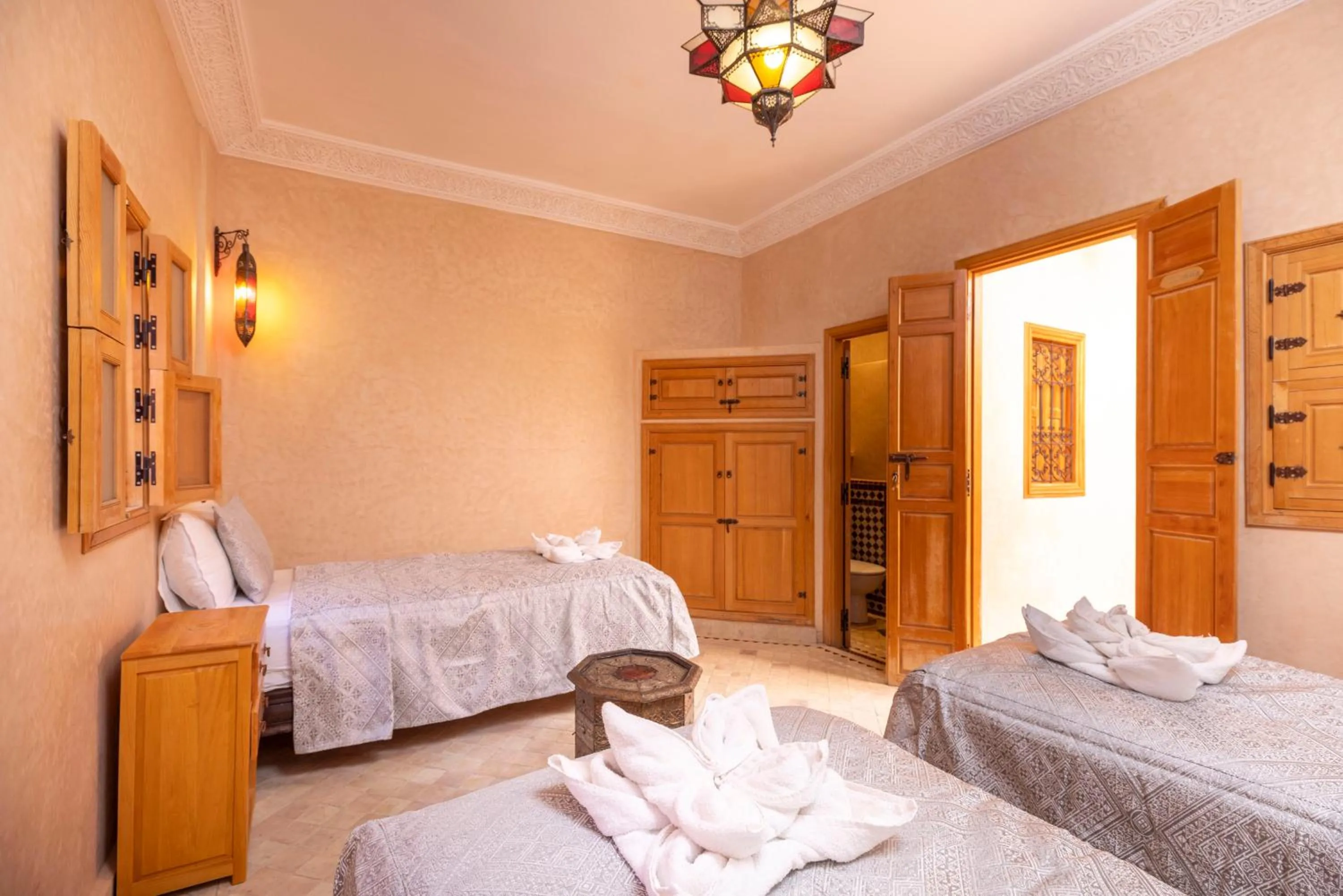 Bed in Riad Arbre Bleu