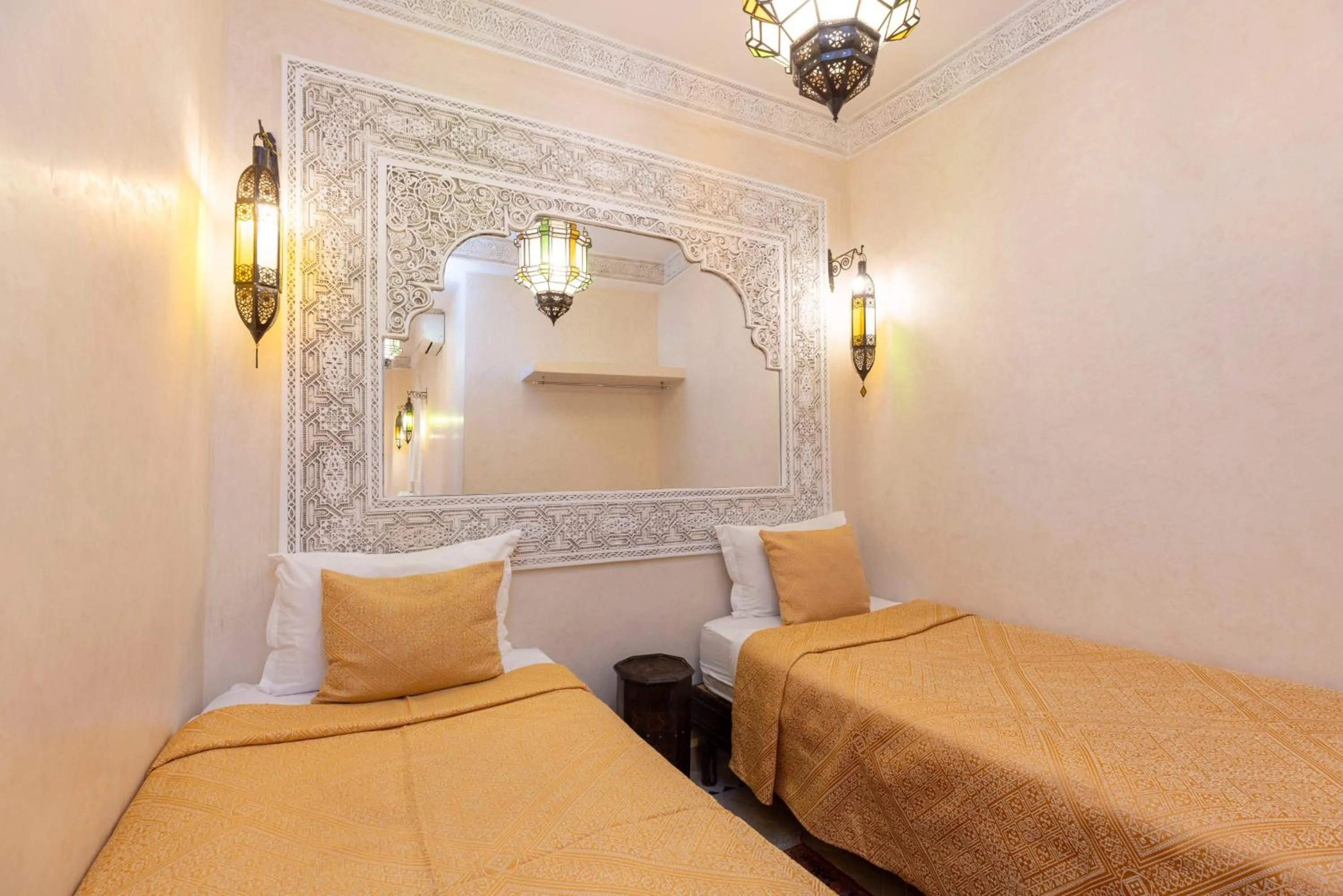 Bed in Riad Arbre Bleu