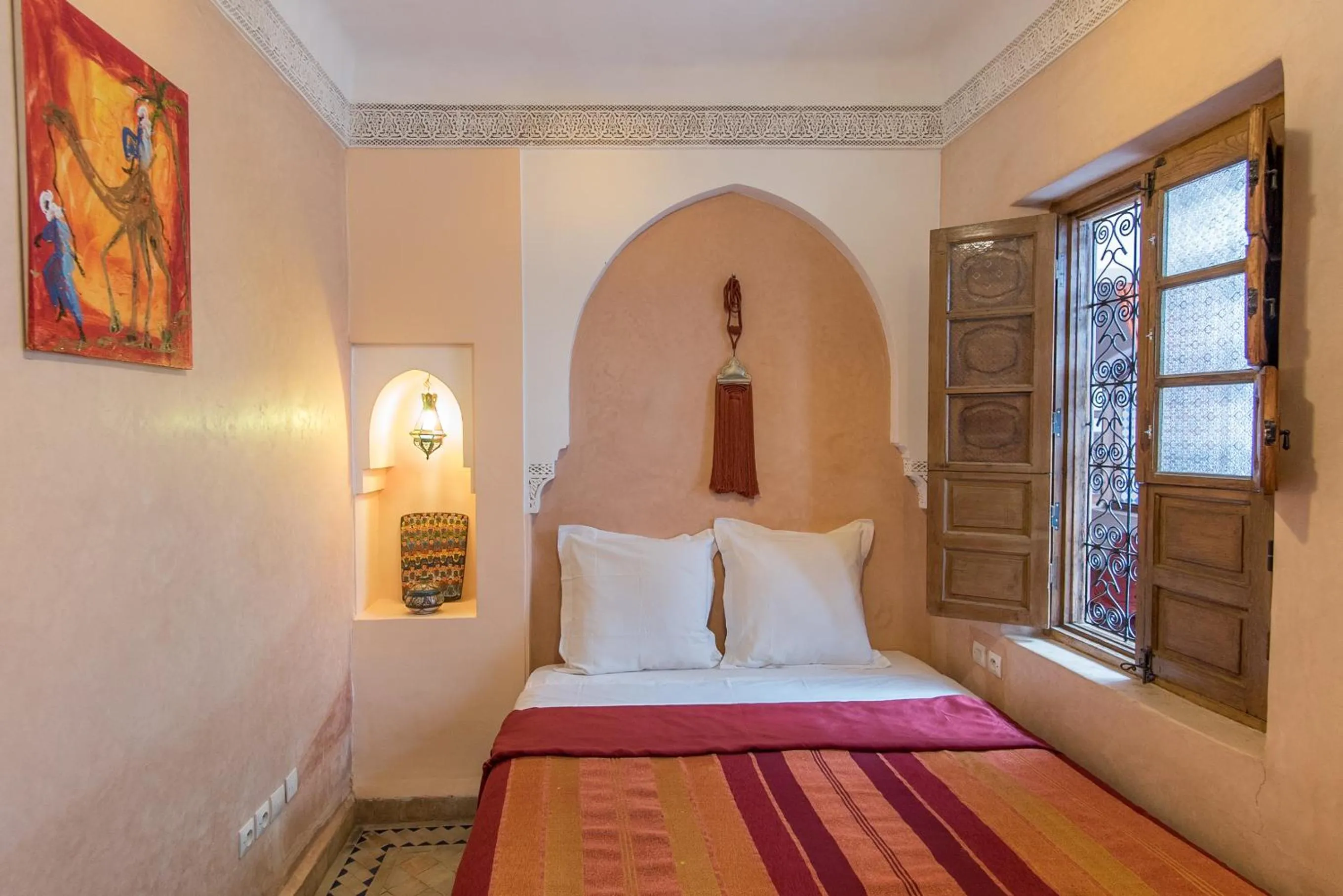 Bed in Riad Arbre Bleu
