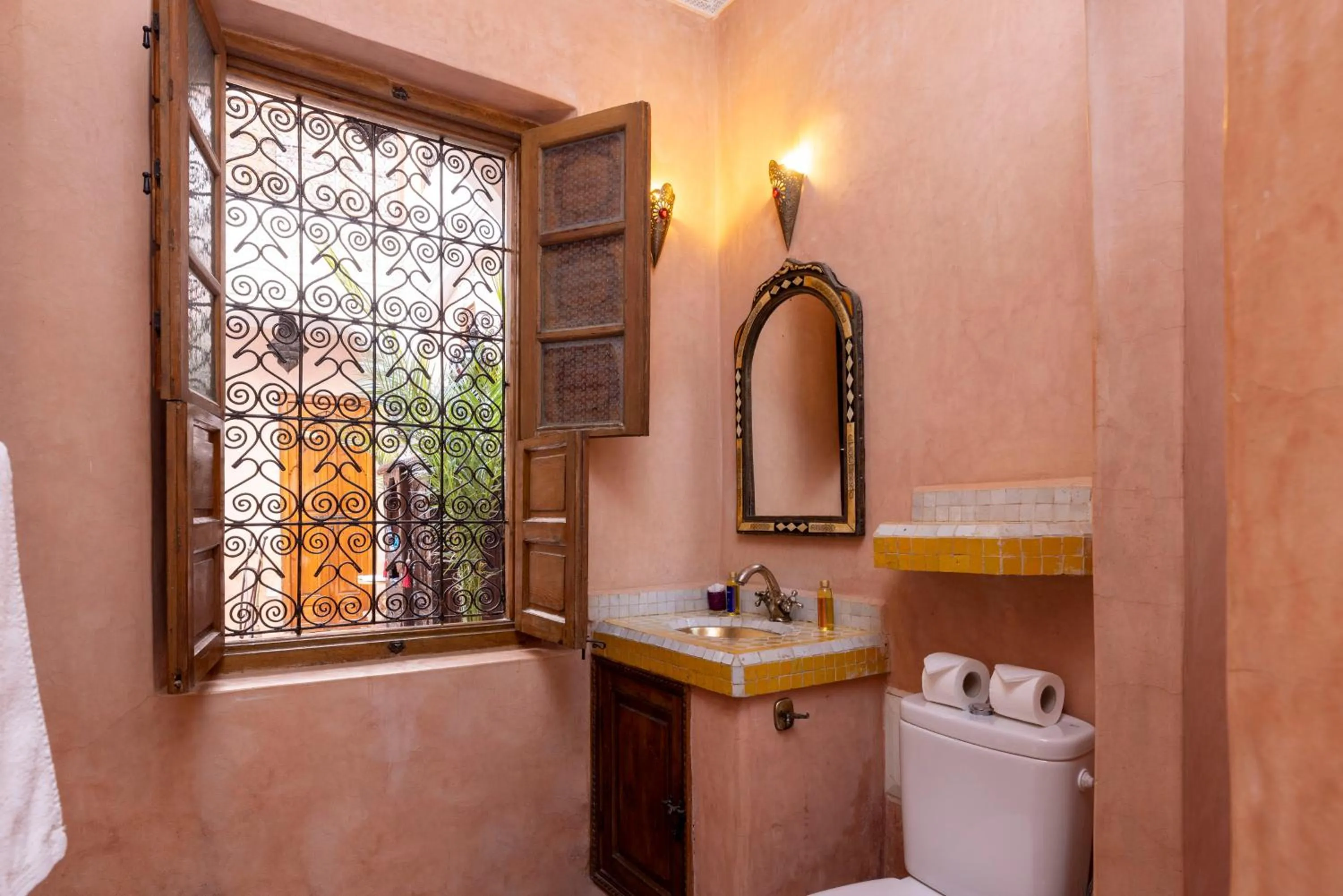 Toilet in Riad Arbre Bleu