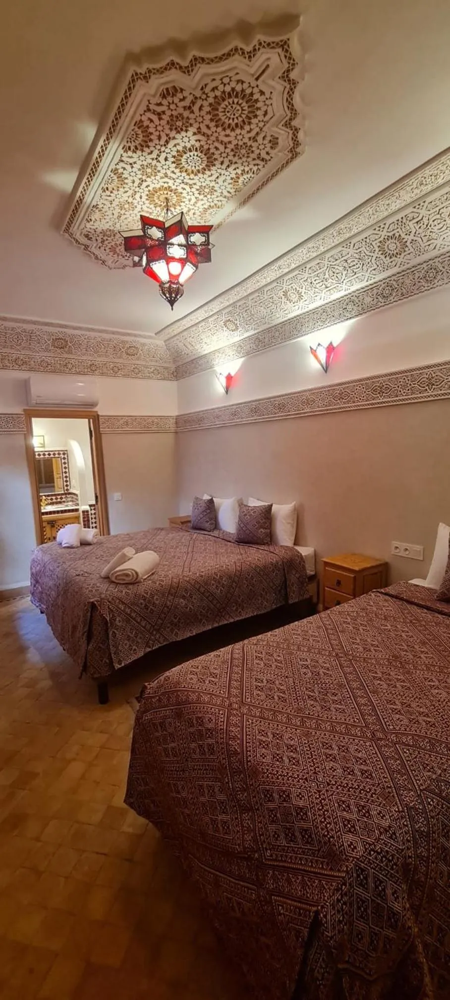 Bed in Riad Arbre Bleu