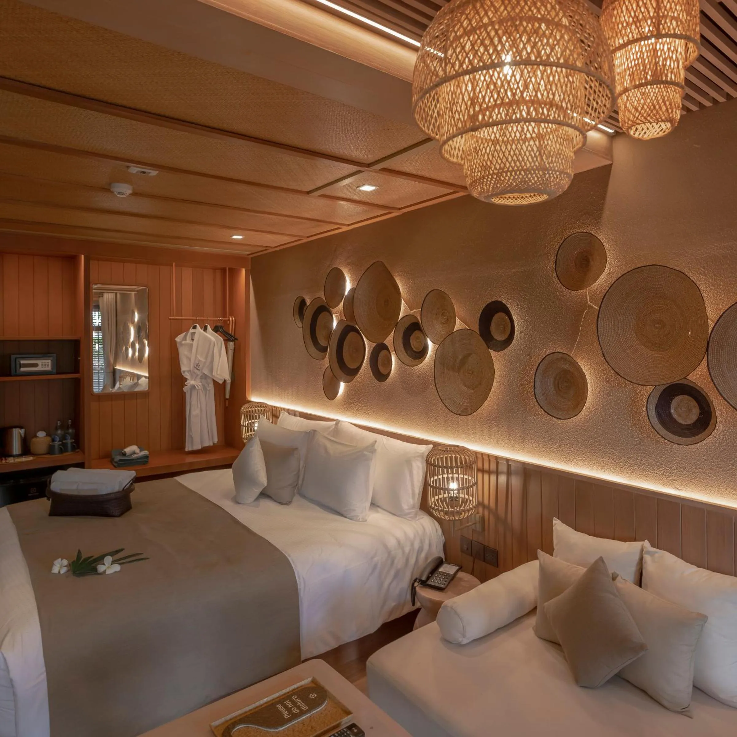 Photo of the whole room, Bed in The Spa Resorts - Lamai Beach