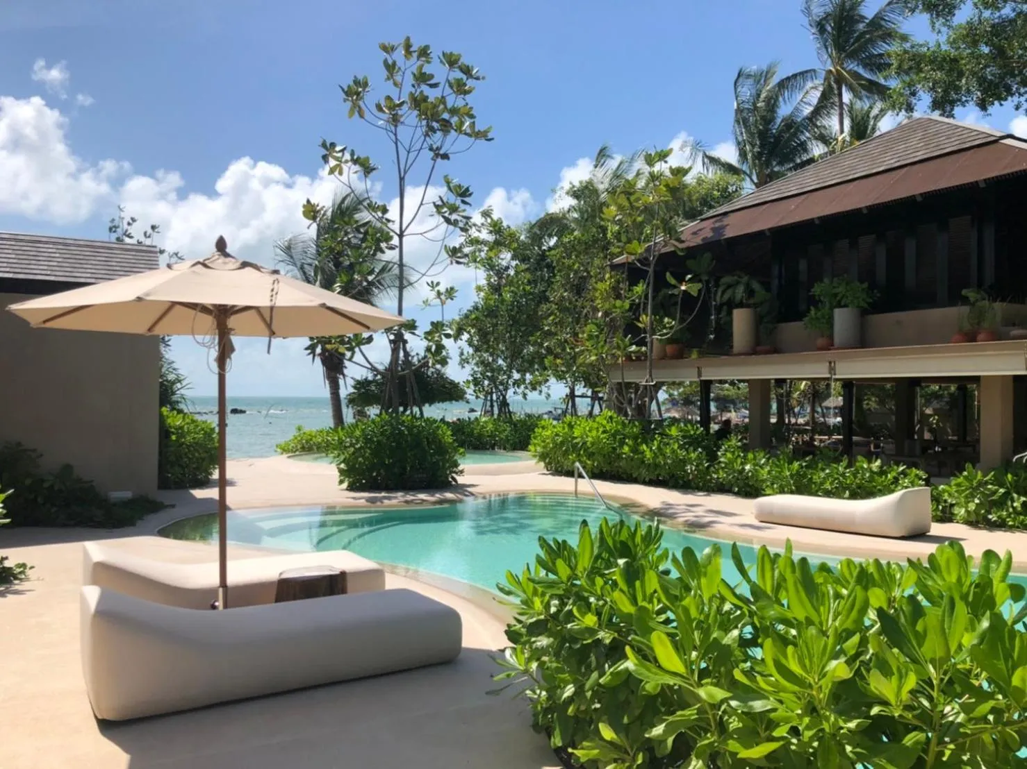 Swimming pool in The Spa Resorts - Lamai Beach
