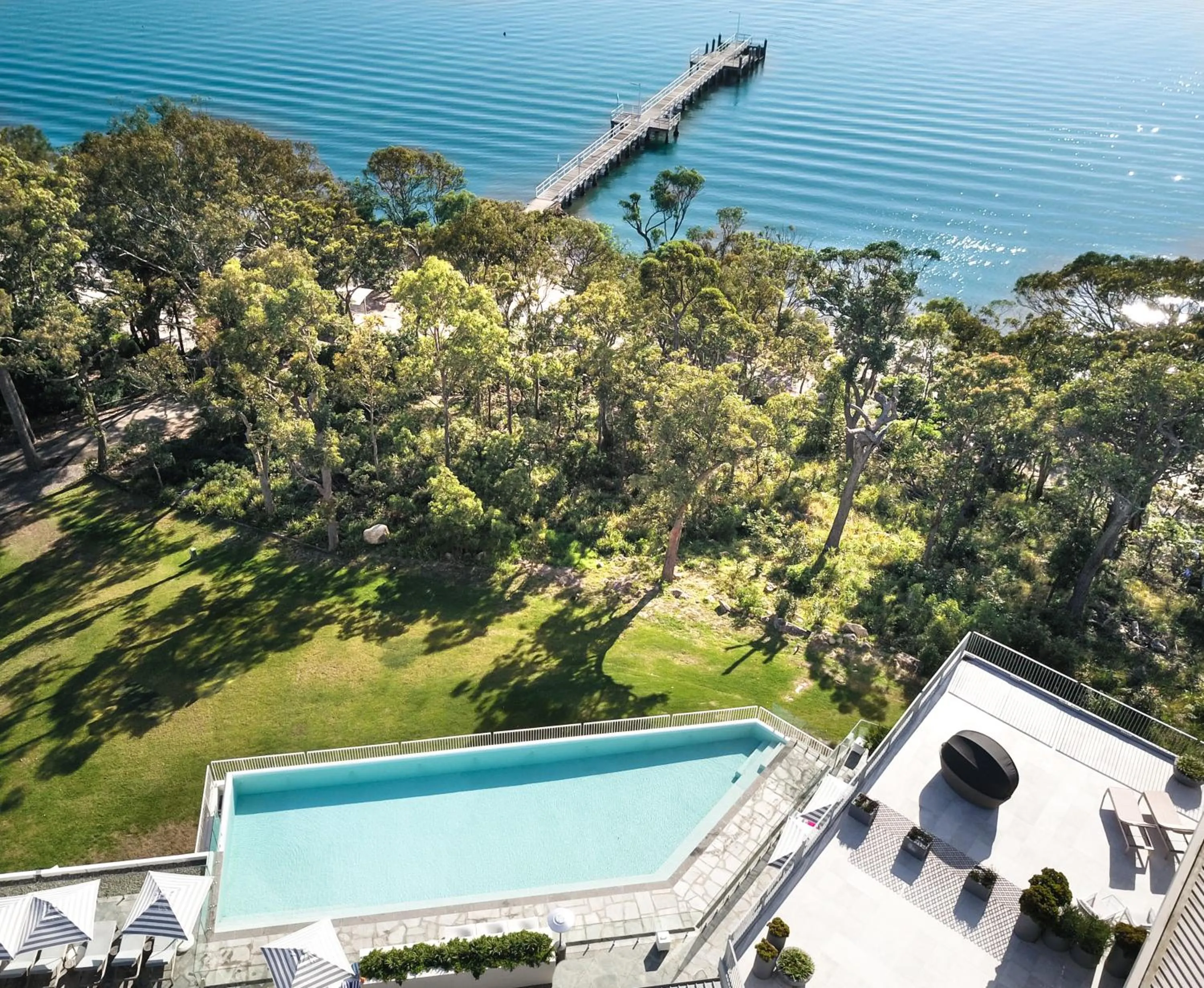 Swimming pool in Bannisters Port Stephens