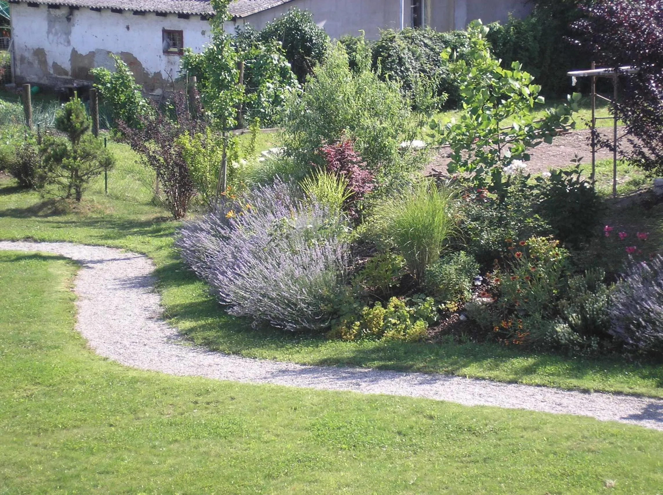 Garden view in Herberts Stubn