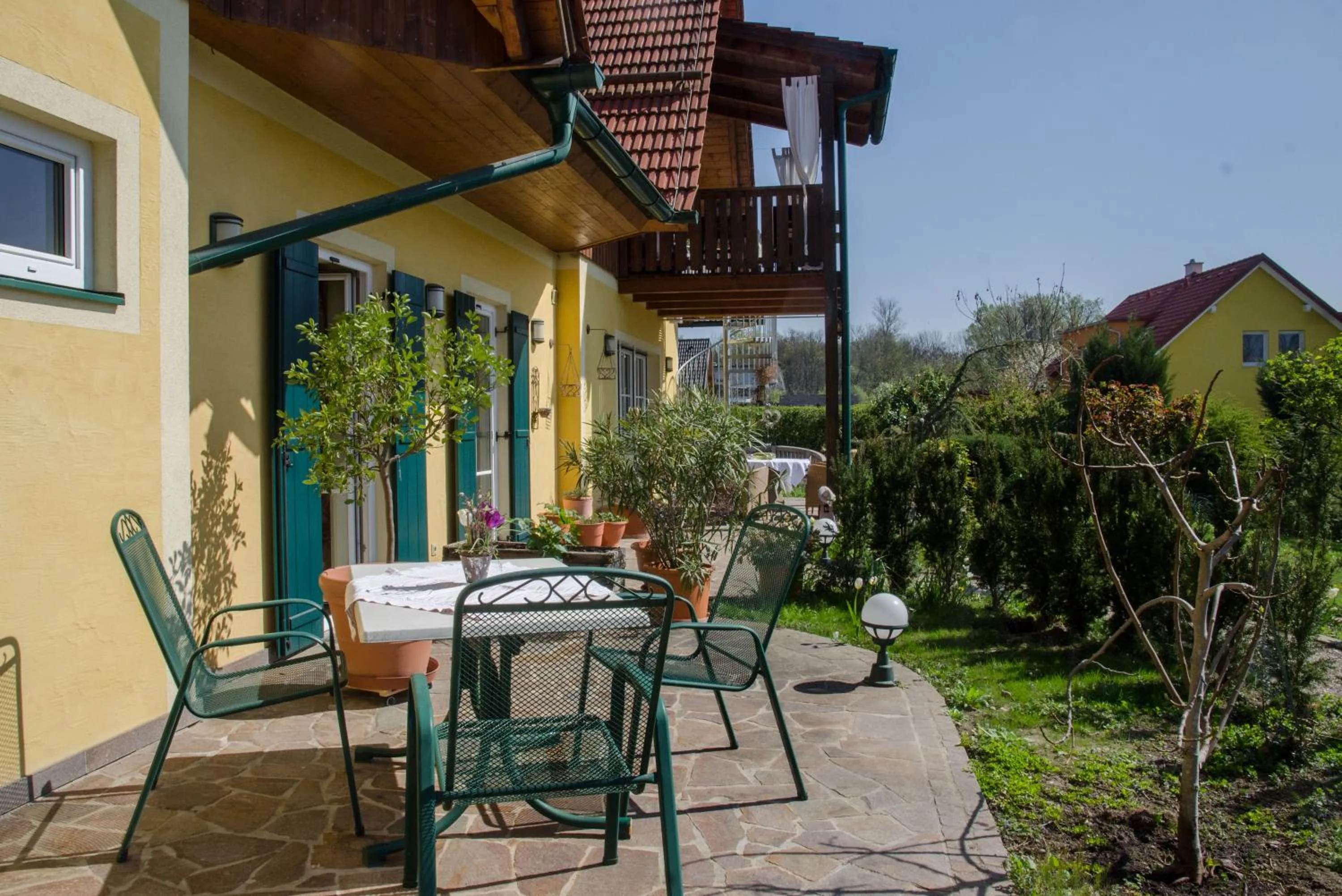 Garden view in Herberts Stubn