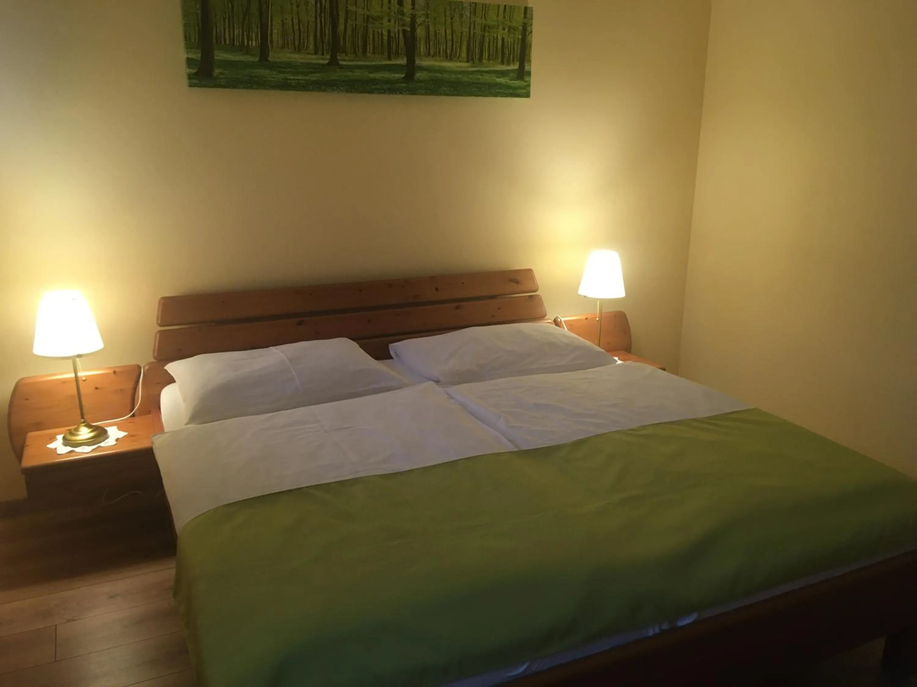 Bed in Herberts Stubn