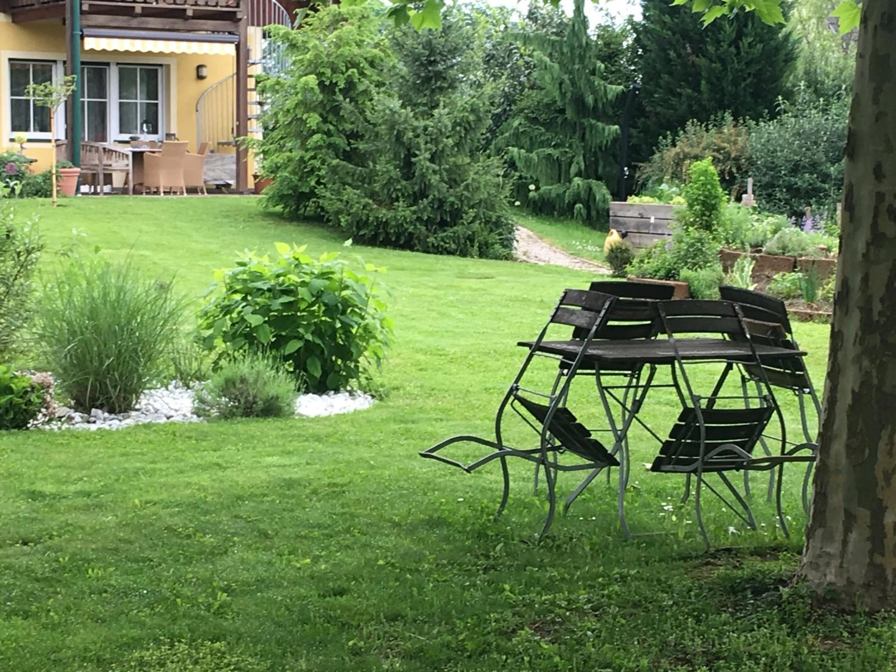 Seating area in Herberts Stubn