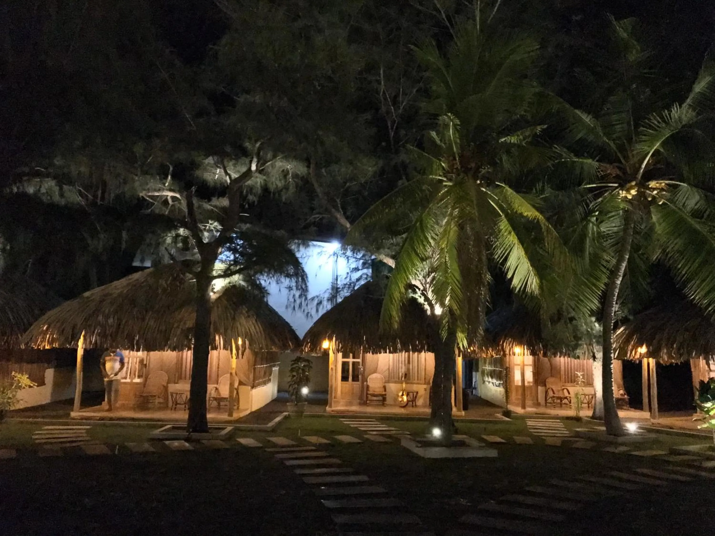 Garden view in Royal Beach