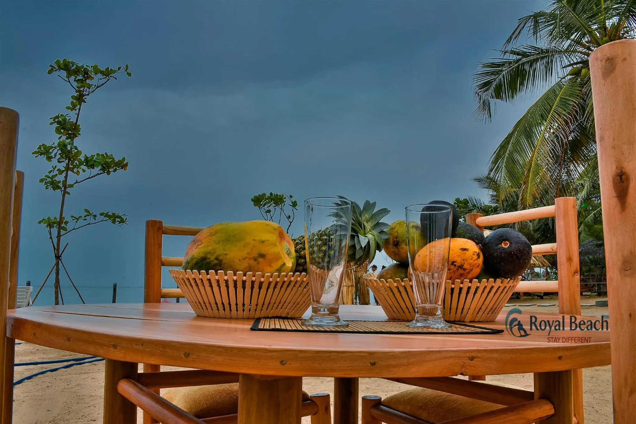 Breakfast in Royal Beach