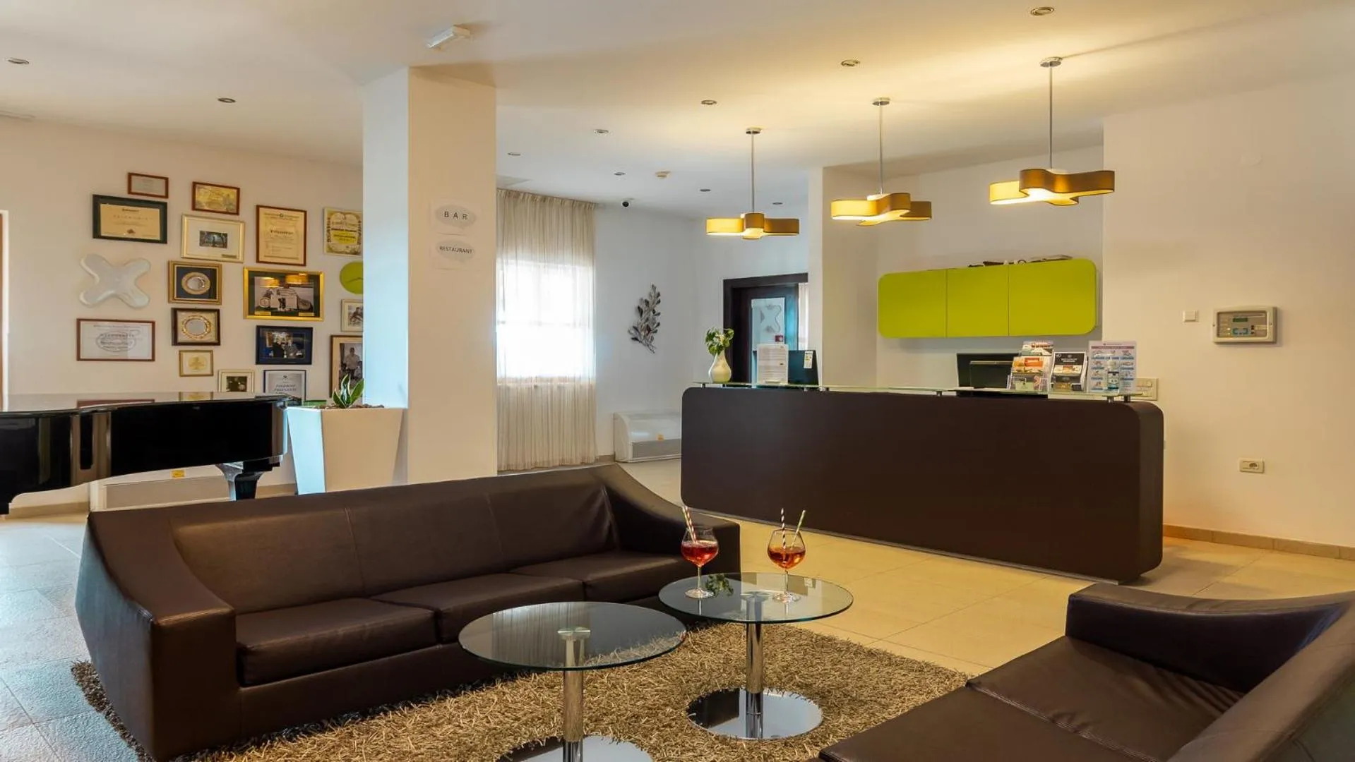 Seating area in VELANERA Hotel & Restaurant