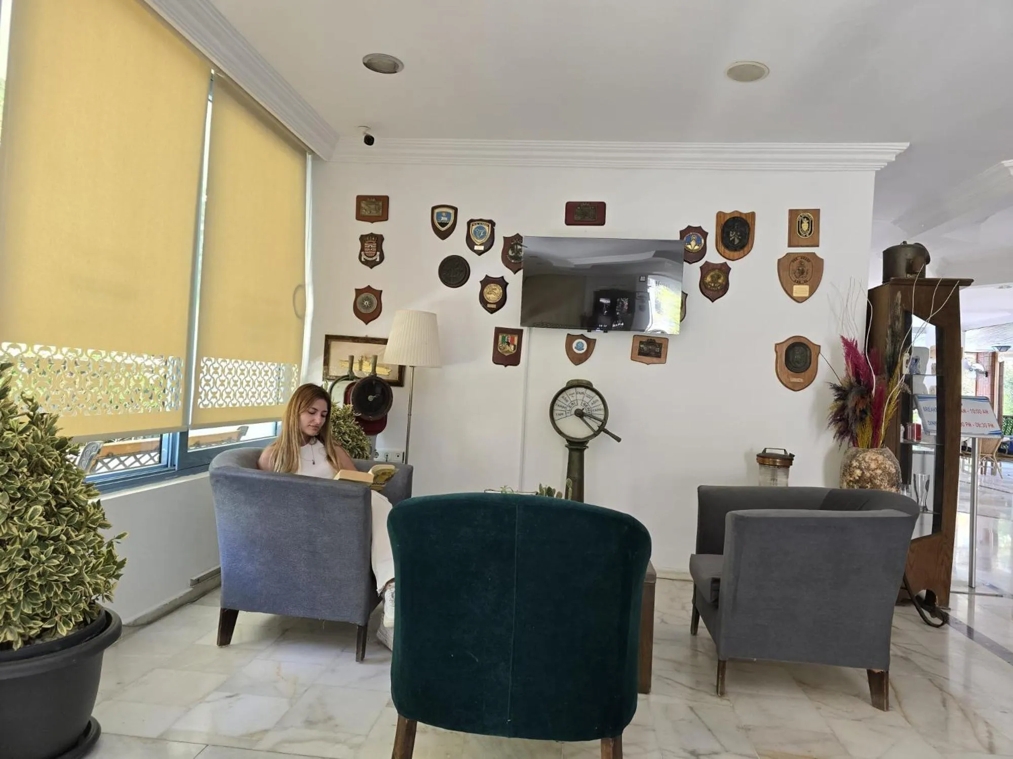 Lobby or reception in Navy Hotel