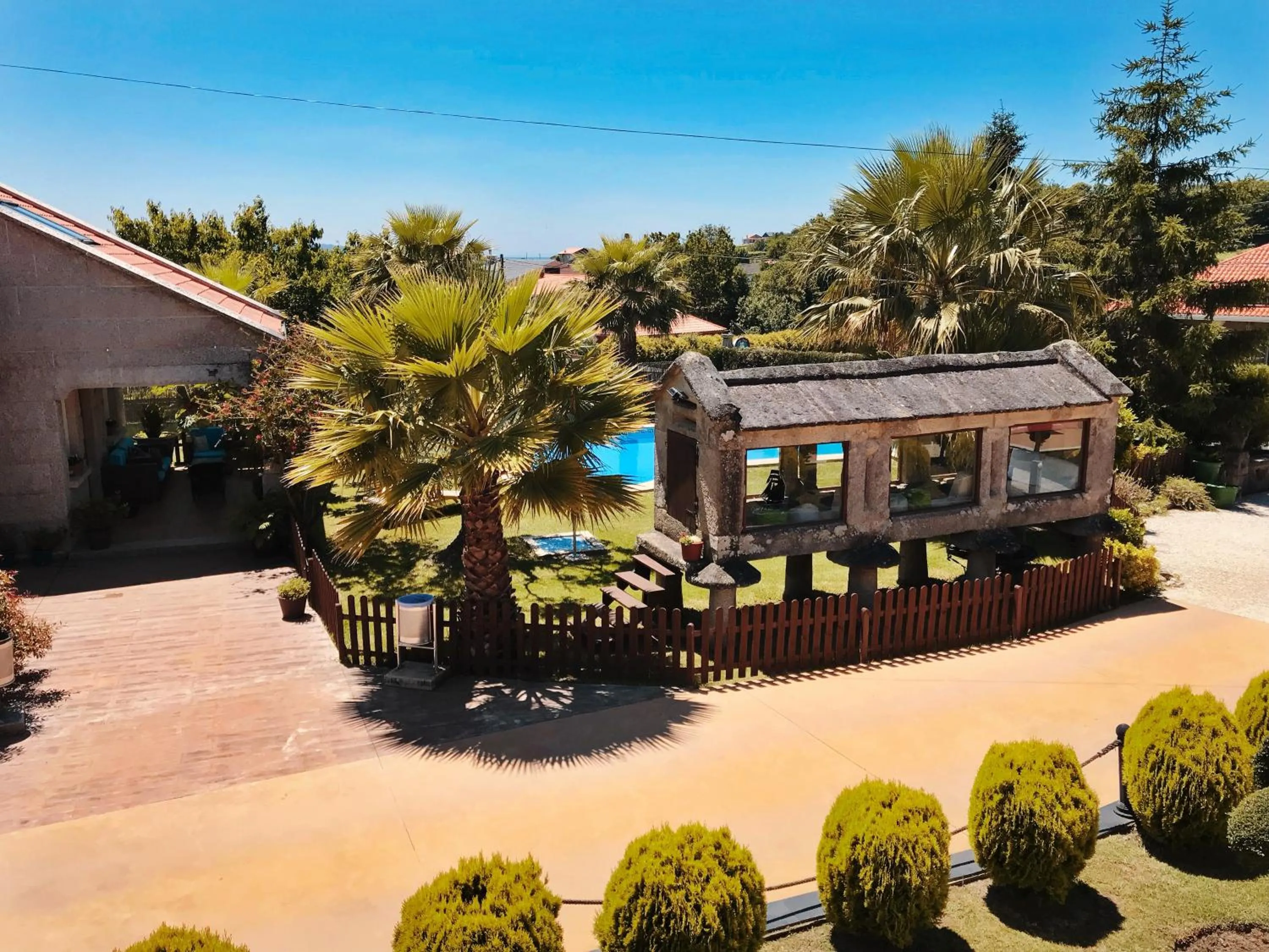 Patio in Hotel Conde Navío