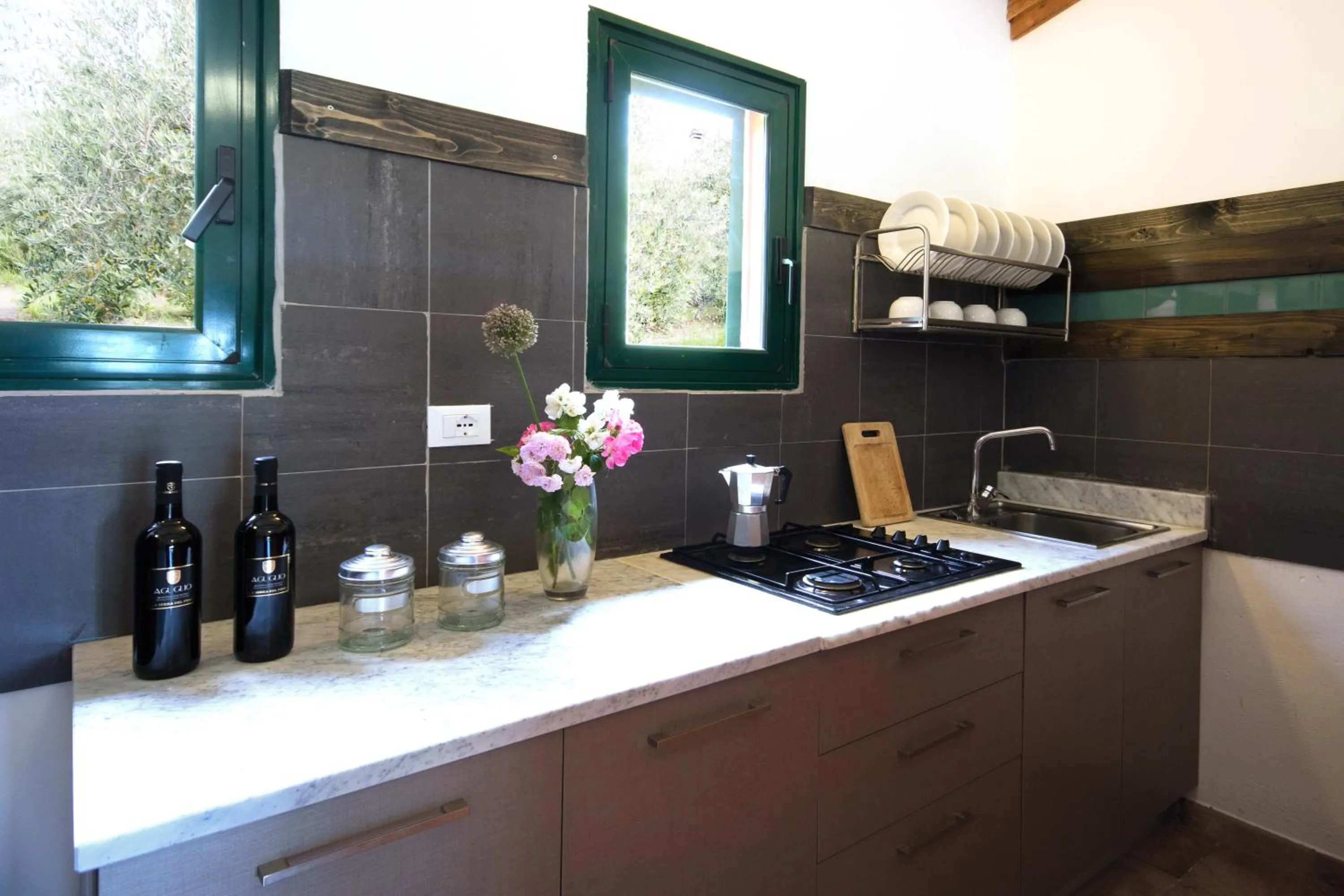 Kitchen or kitchenette in Il Borgo Centro Vacanze