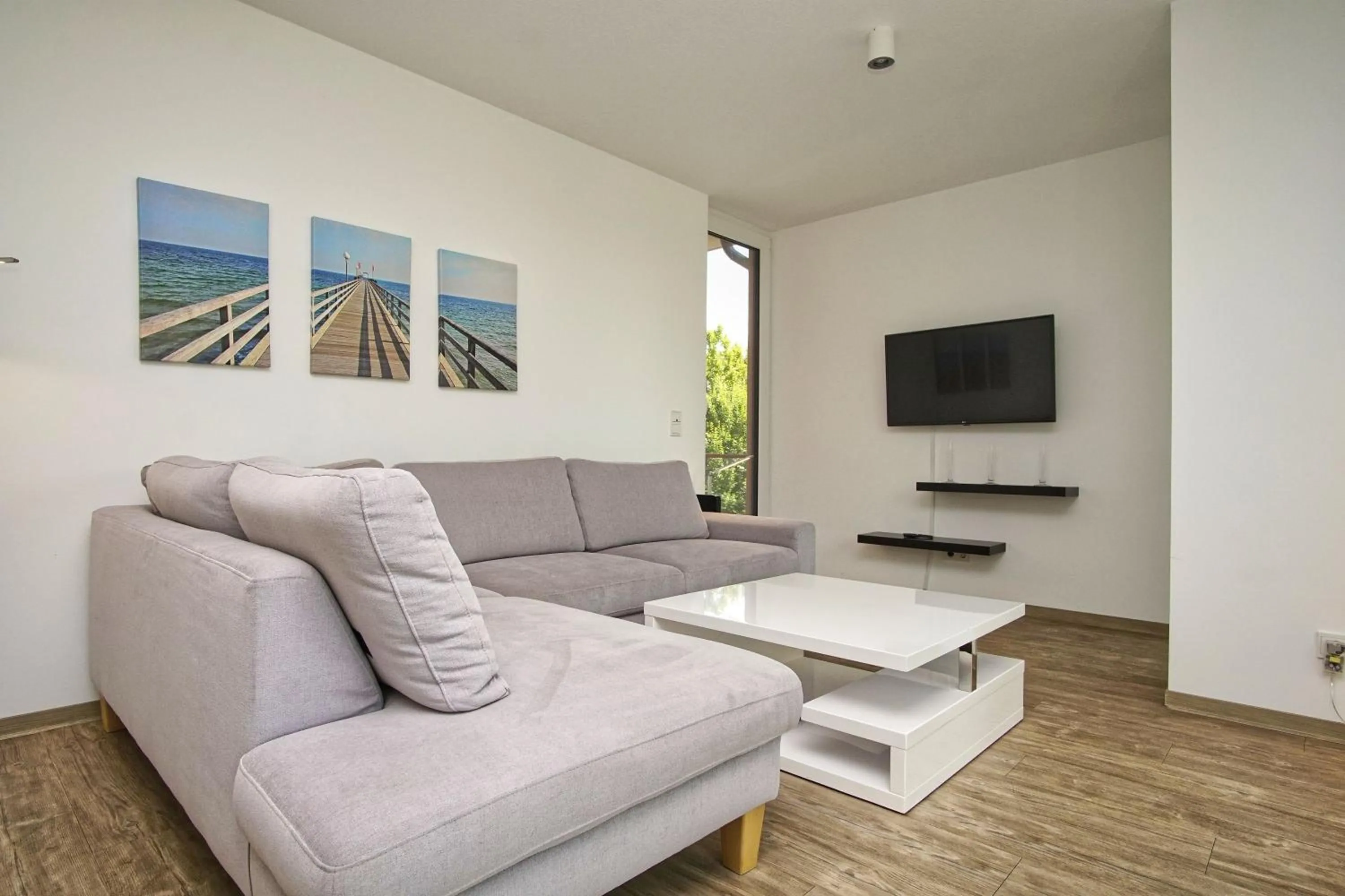 Living room in Haus Hafenkieker Ferienwohnung 08