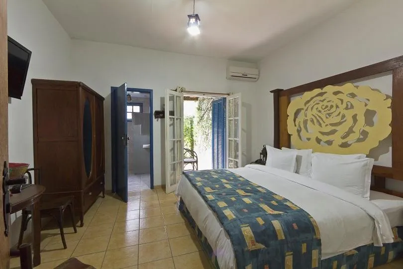 Bedroom, Bed in Resort Fazenda 3 Pinheiros