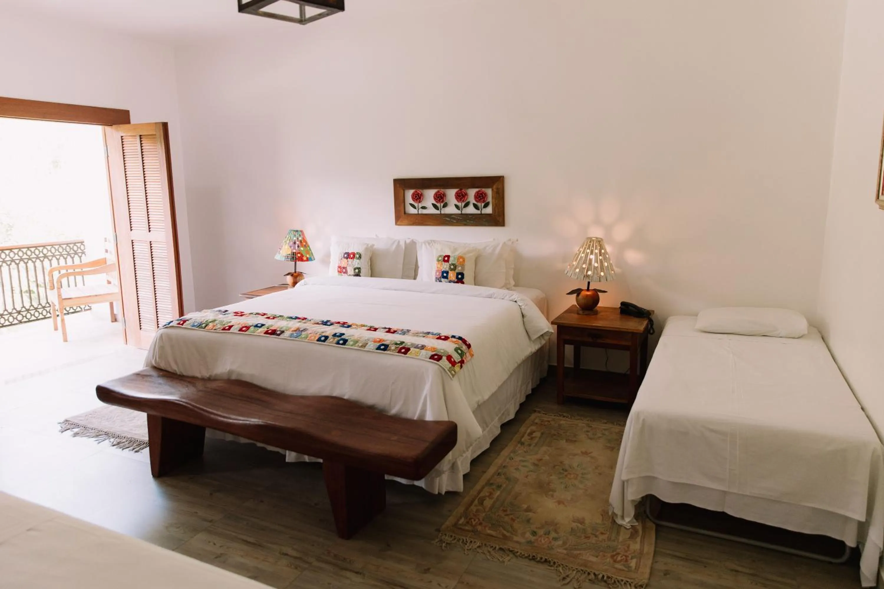 Bed in Resort Fazenda 3 Pinheiros