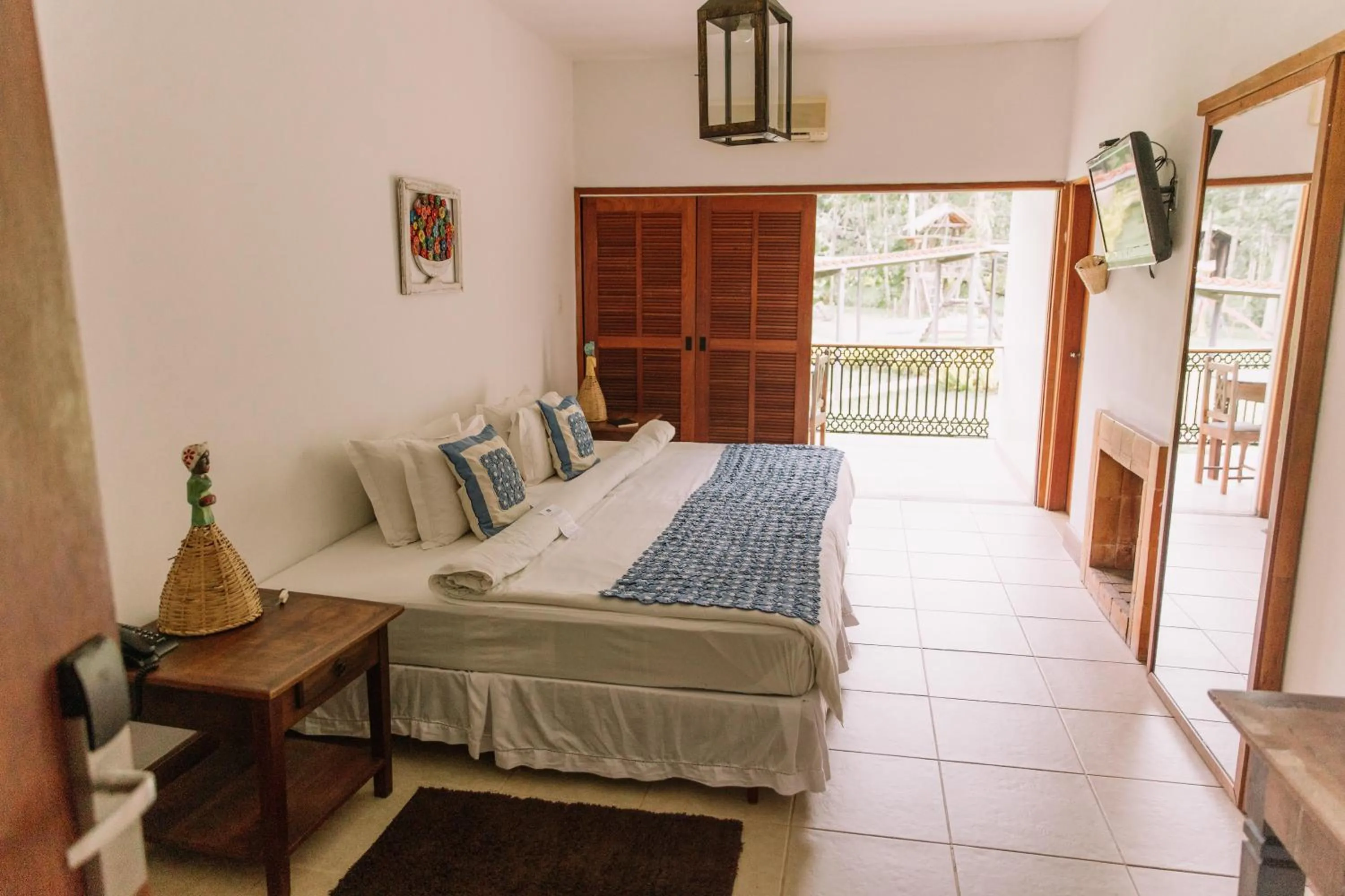 Bed in Resort Fazenda 3 Pinheiros