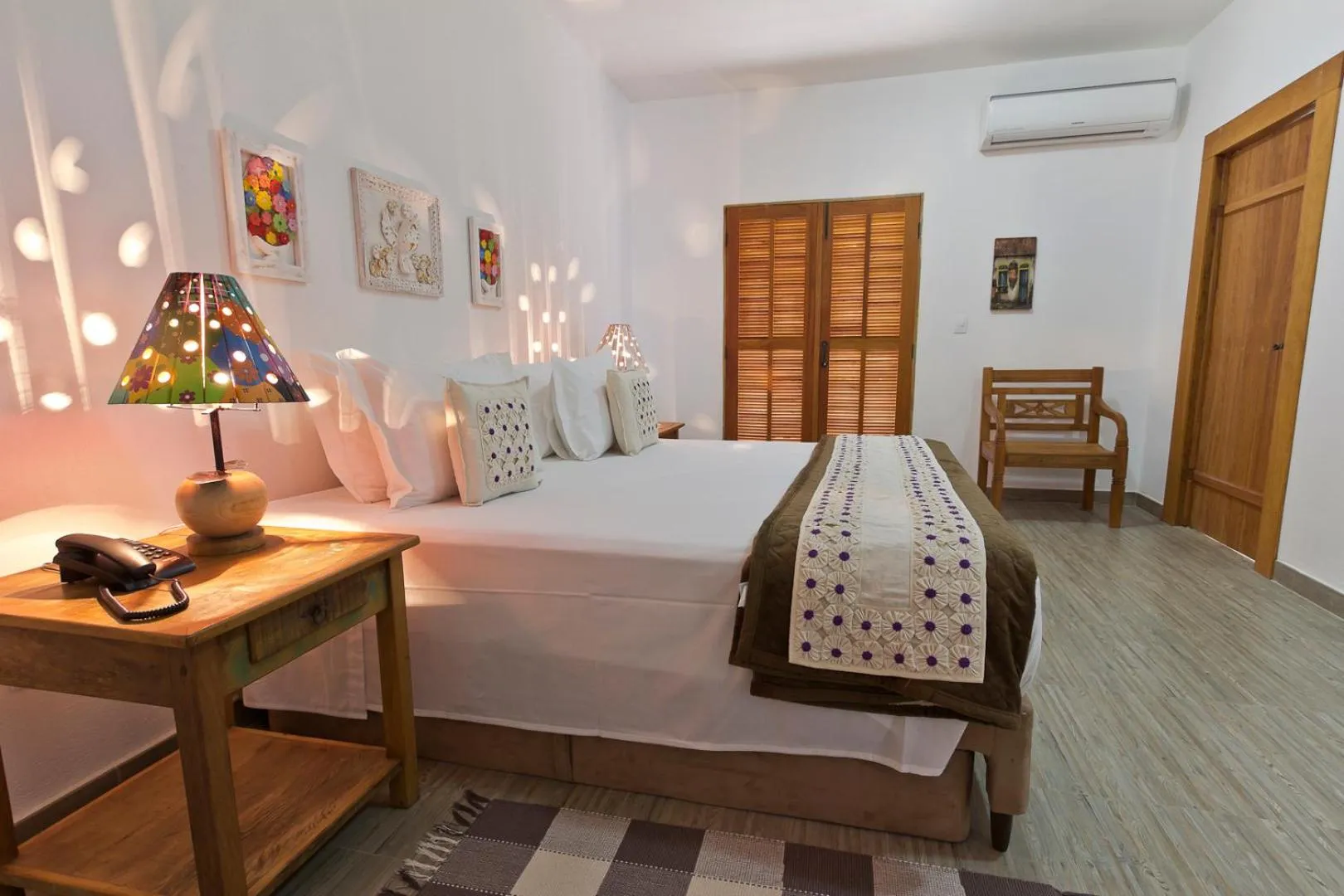 Bed in Resort Fazenda 3 Pinheiros