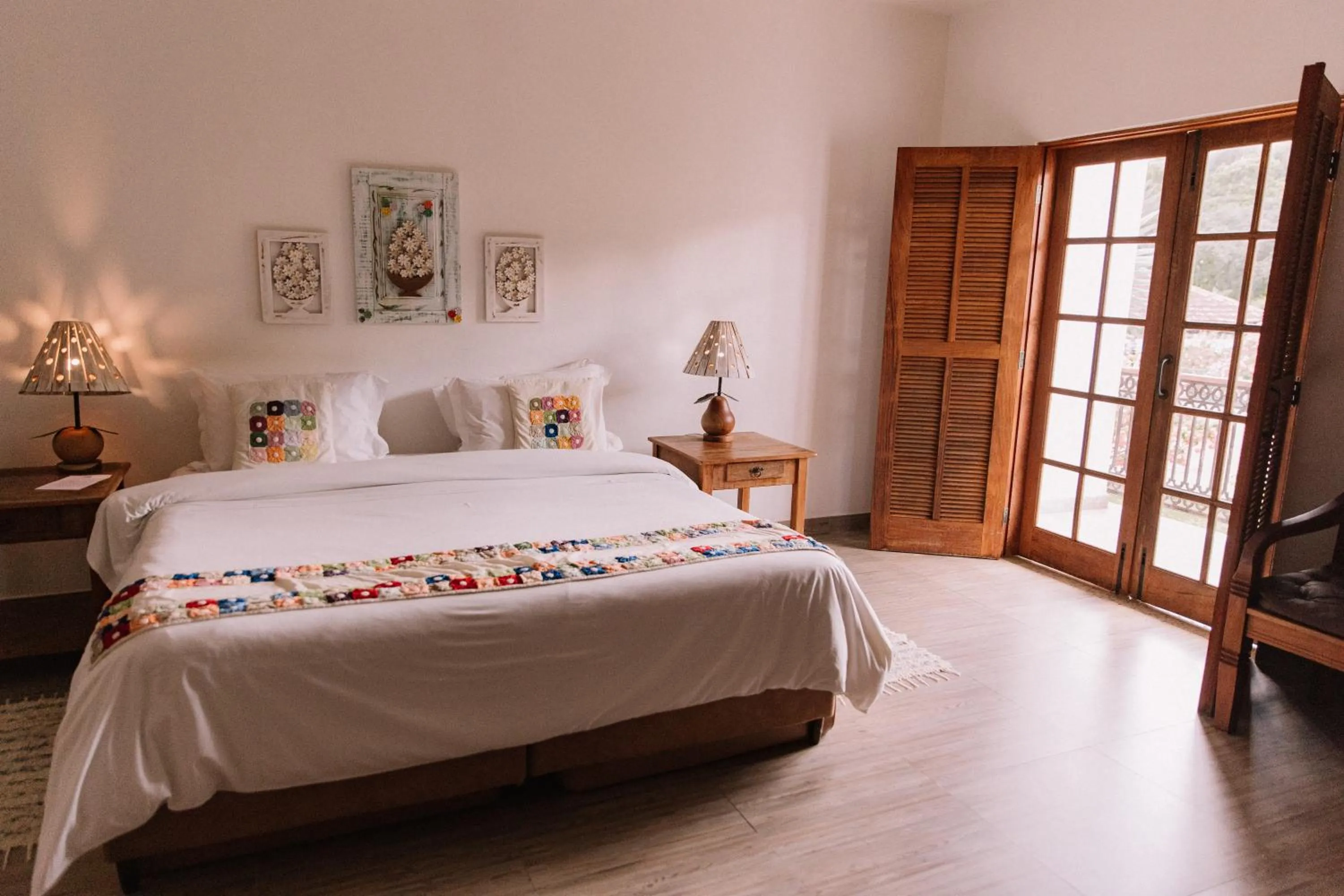 Bedroom, Bed in Resort Fazenda 3 Pinheiros