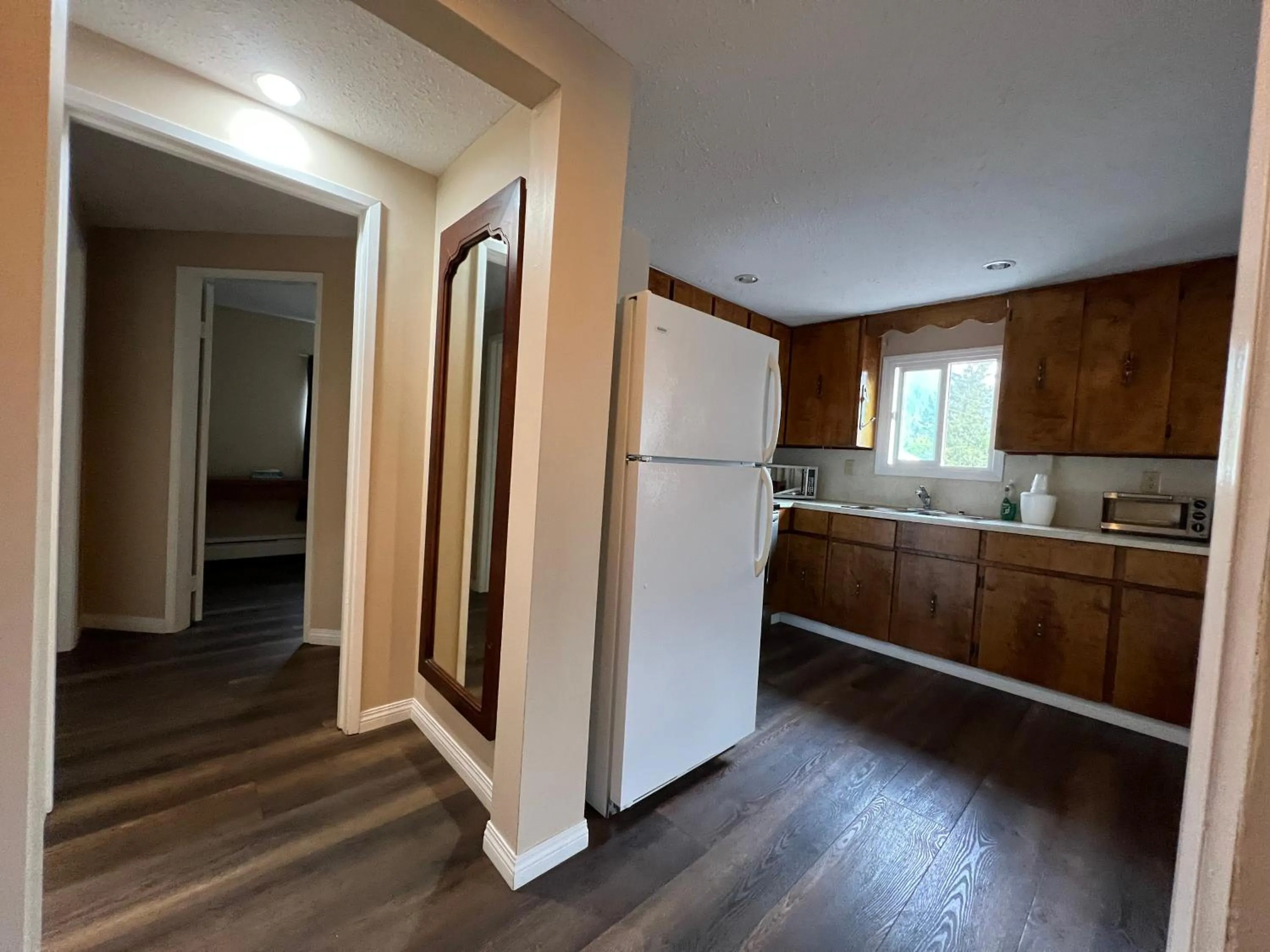 Kitchen or kitchenette in Villa Motel